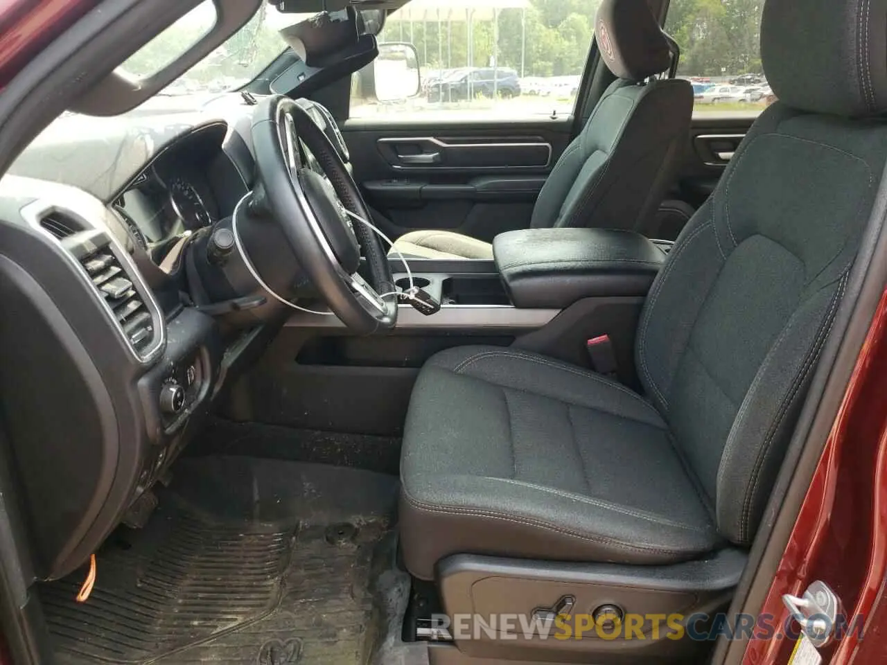 7 Фотография поврежденного автомобиля 1C6SRFFT9LN206824 RAM 1500 2020
