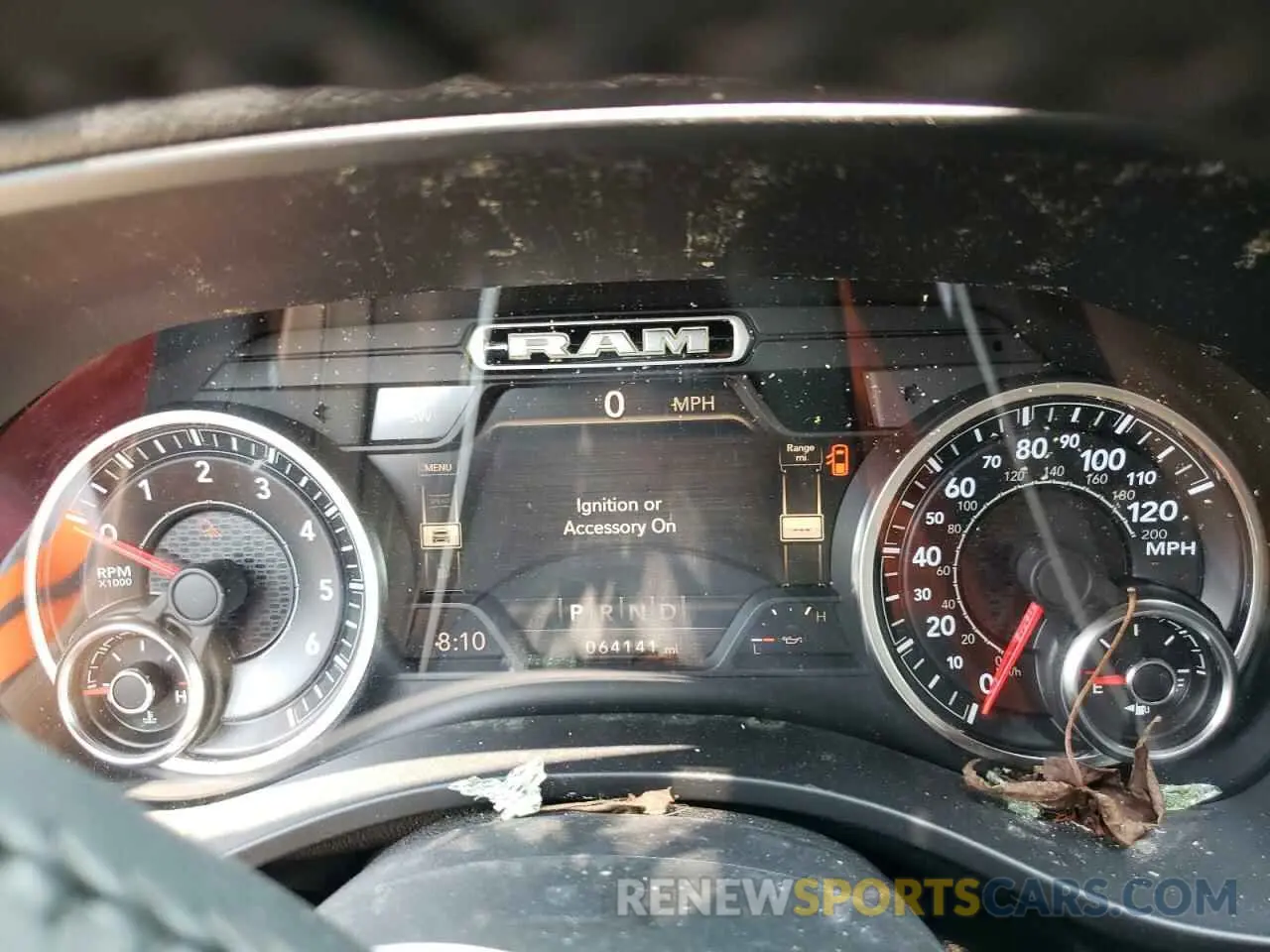 9 Фотография поврежденного автомобиля 1C6SRFFT9LN206824 RAM 1500 2020