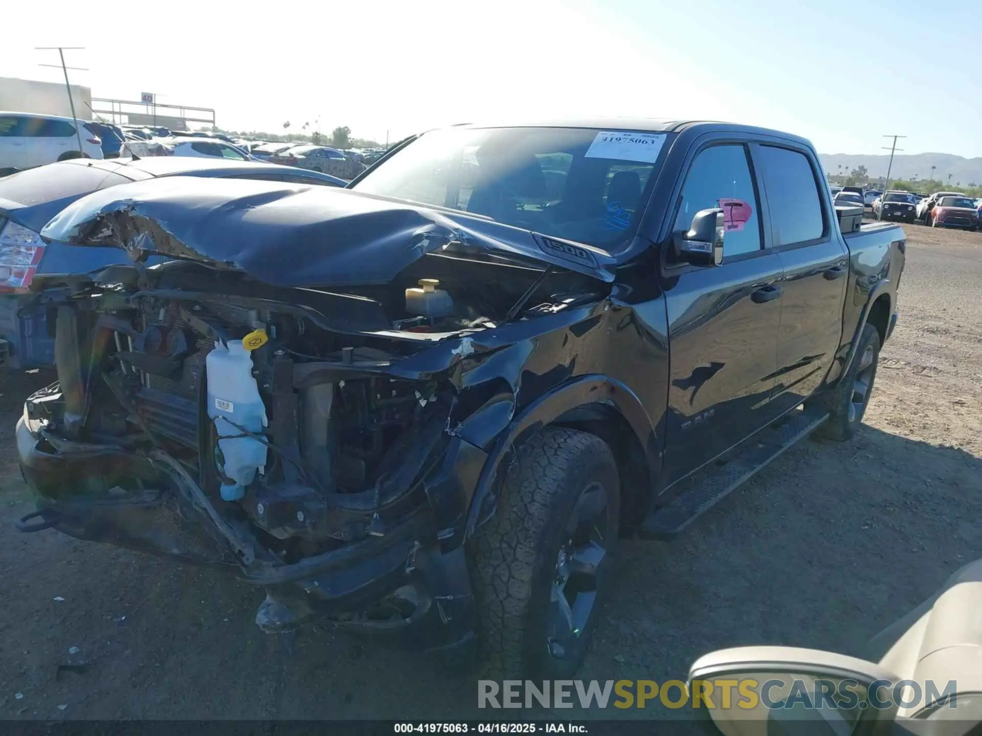 2 Фотография поврежденного автомобиля 1C6SRFFT9LN308110 RAM 1500 2020
