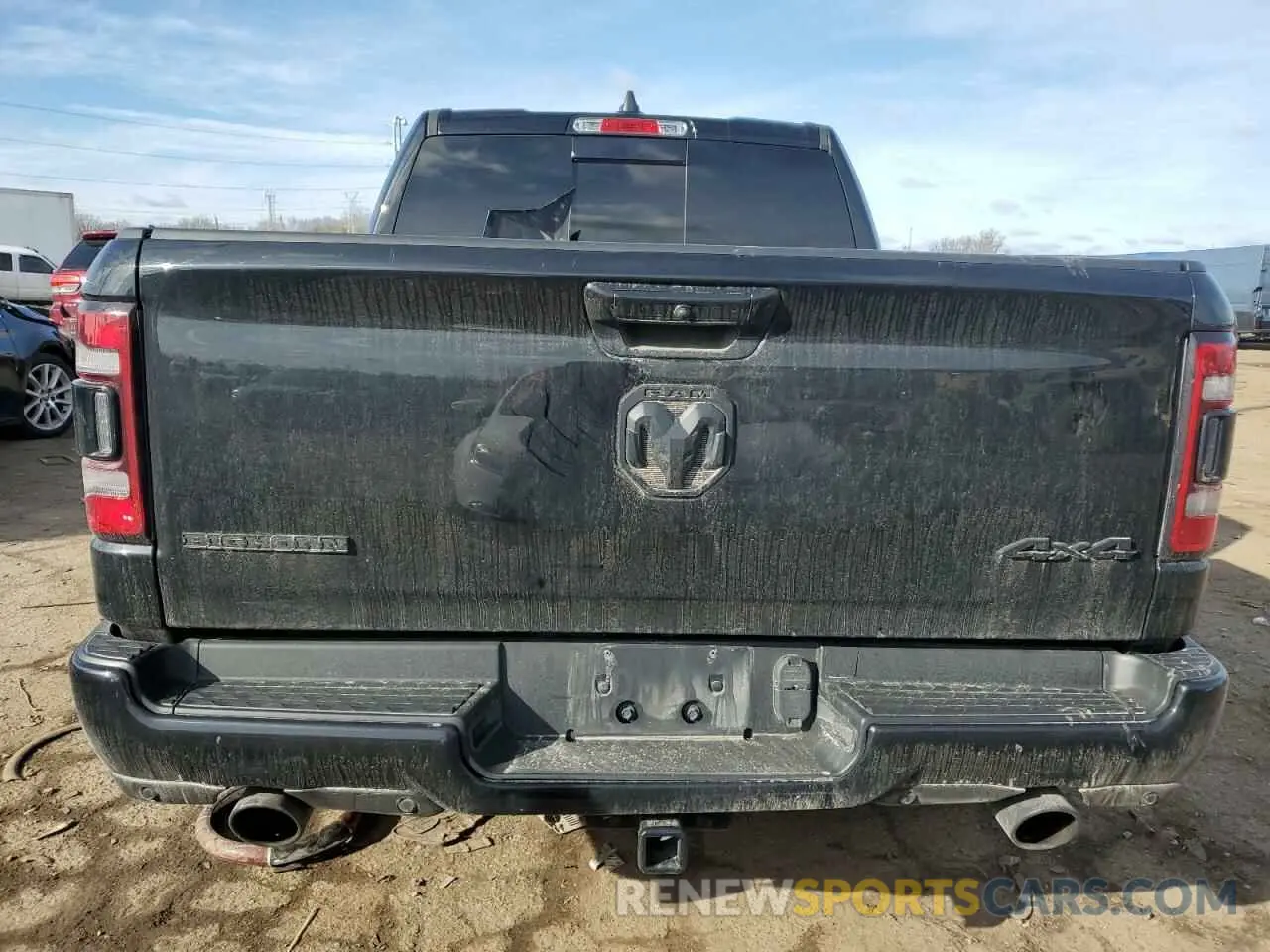 6 Фотография поврежденного автомобиля 1C6SRFFTXLN313316 RAM 1500 2020