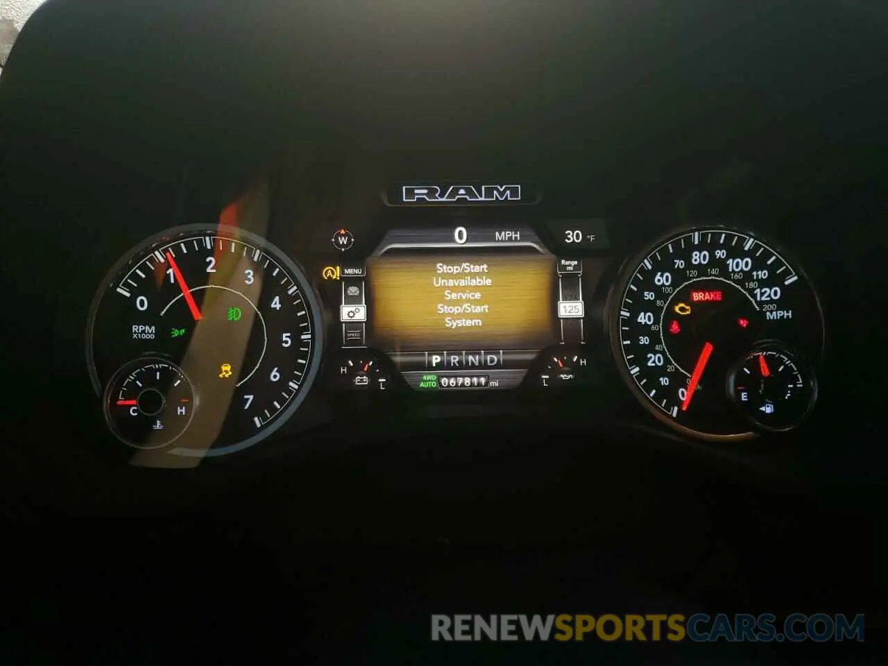 9 Фотография поврежденного автомобиля 1C6SRFFTXLN313316 RAM 1500 2020