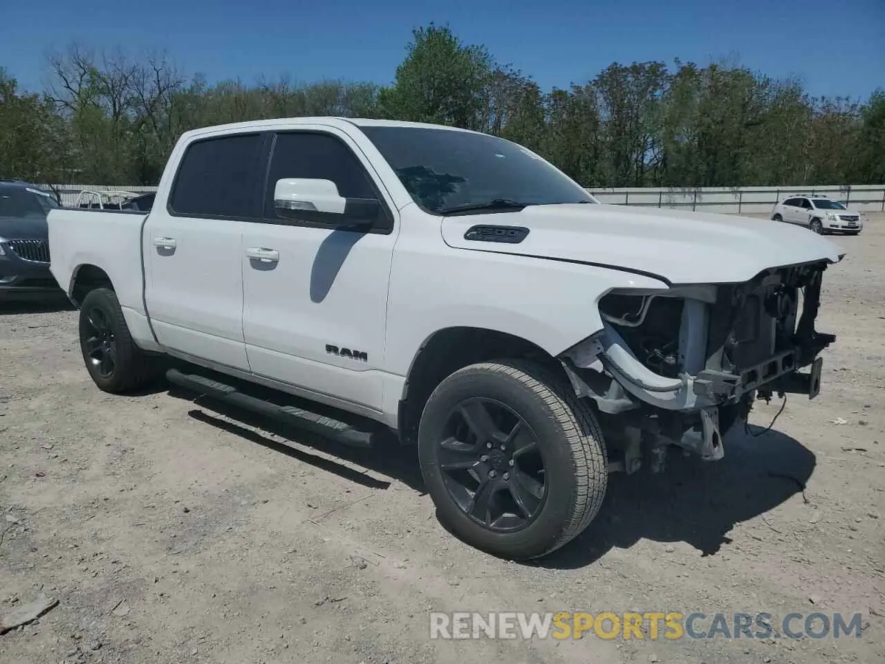 4 Photograph of a damaged car 1C6SRFFTXLN355274 RAM 1500 2020
