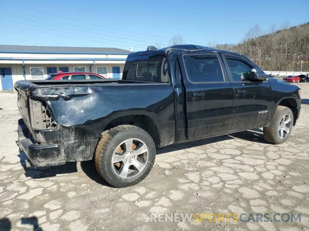 3 Фотография поврежденного автомобиля 1C6SRFGT1LN117327 RAM 1500 2020