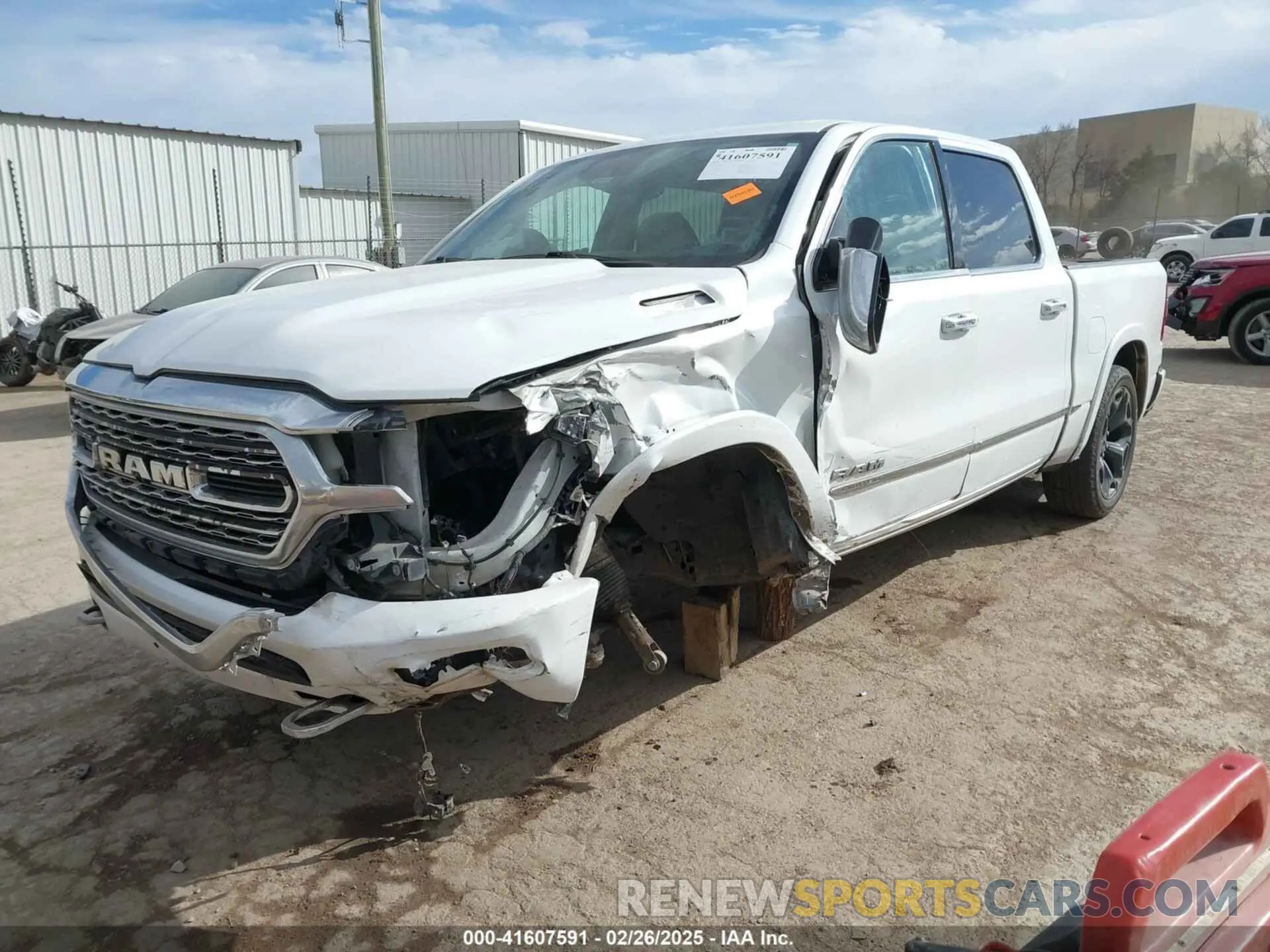 2 Фотография поврежденного автомобиля 1C6SRFHT0LN223265 RAM 1500 2020