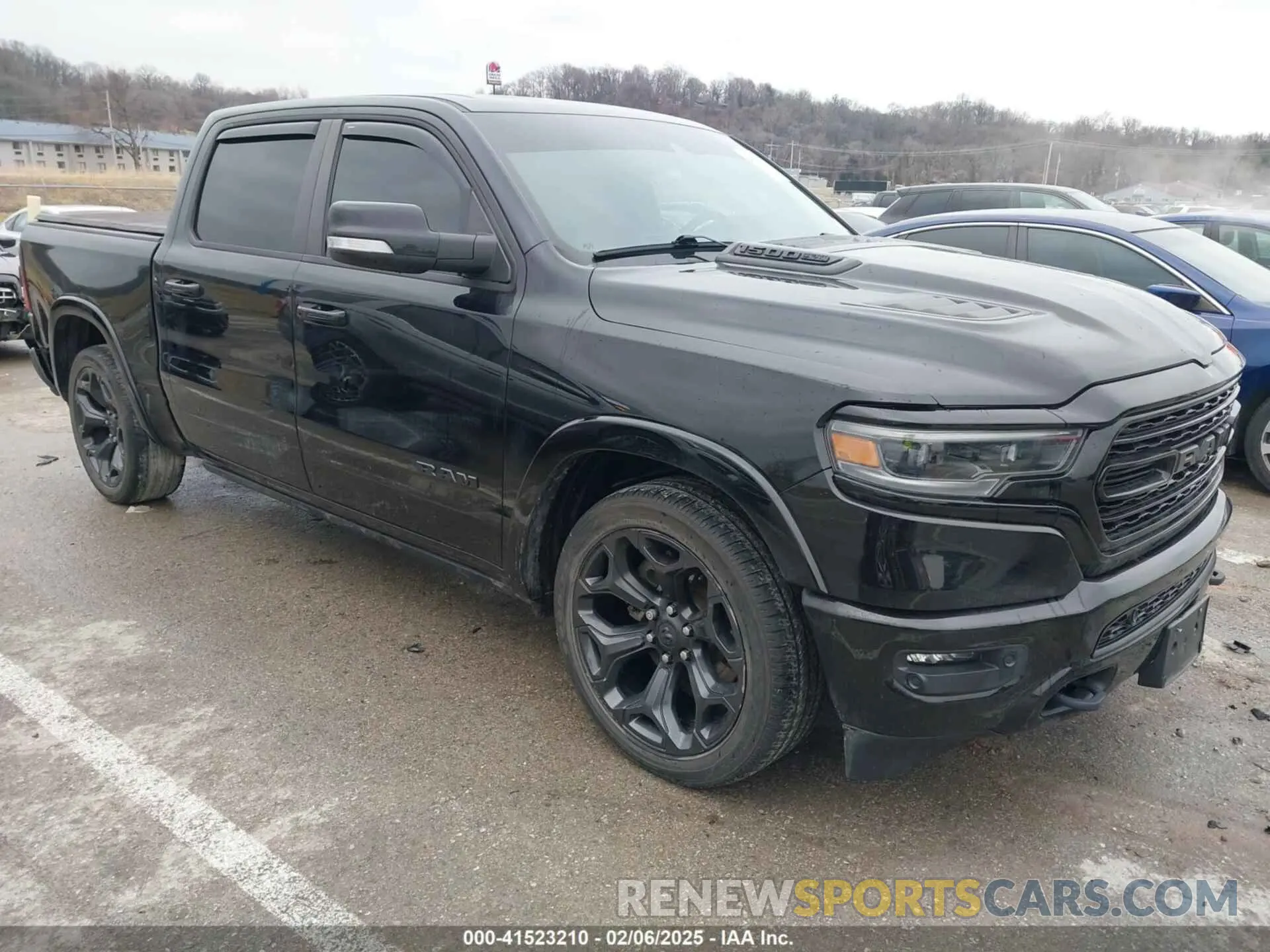 1 Photograph of a damaged car 1C6SRFHT3LN407647 RAM 1500 2020