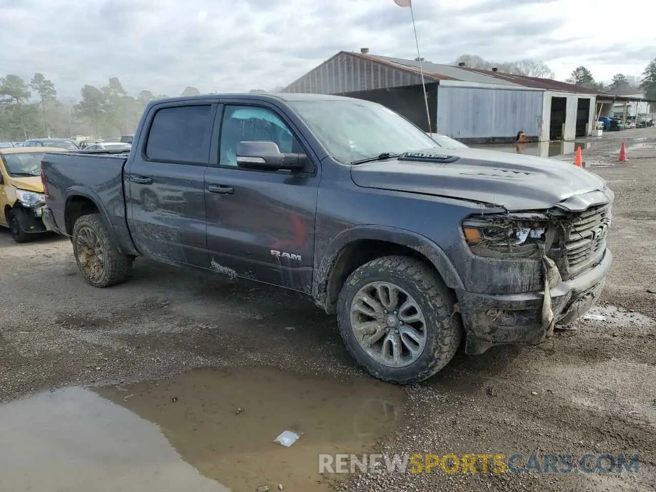 4 Фотография поврежденного автомобиля 1C6SRFJM3LN212084 RAM 1500 2020