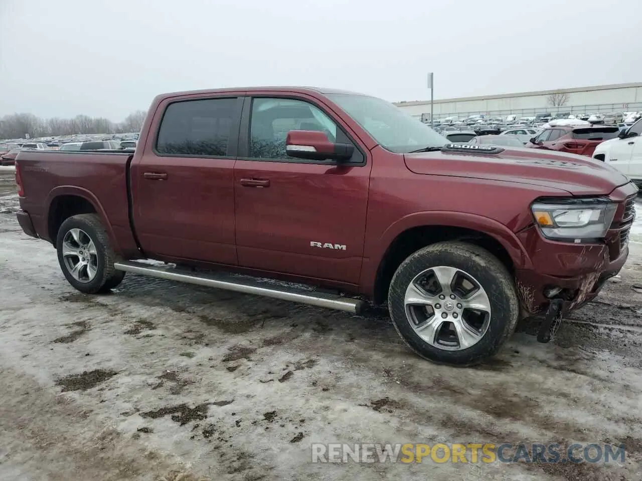 4 Фотография поврежденного автомобиля 1C6SRFJT1LN196037 RAM 1500 2020
