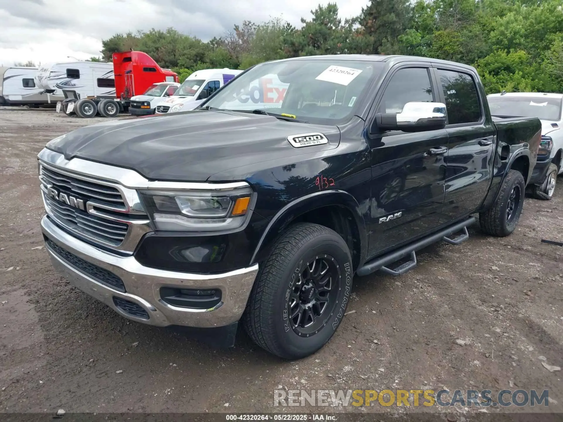 2 Photograph of a damaged car 1C6SRFJT2LN109584 RAM 1500 2020