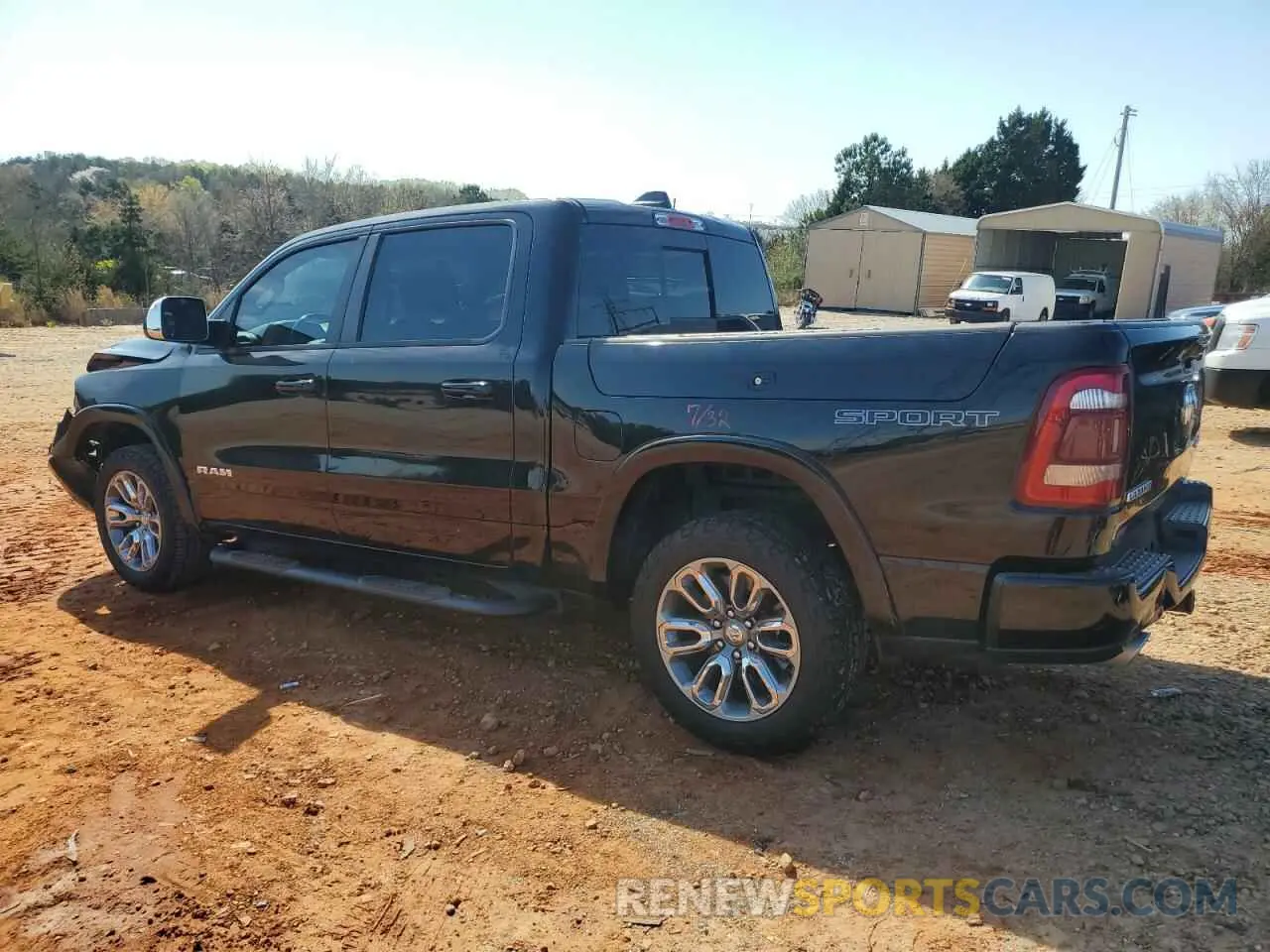 2 Photograph of a damaged car 1C6SRFJT2LN325273 RAM 1500 2020