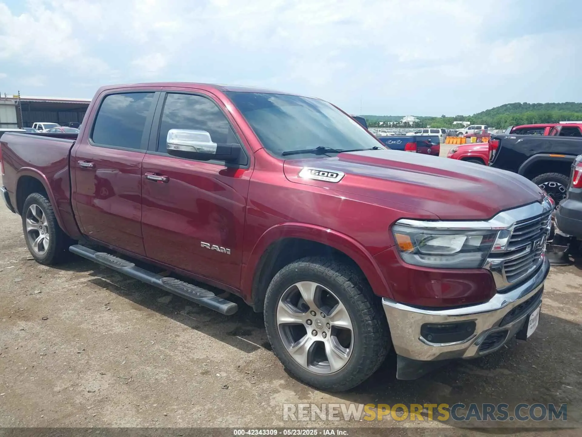 1 Photograph of a damaged car 1C6SRFJT2LN410968 RAM 1500 2020