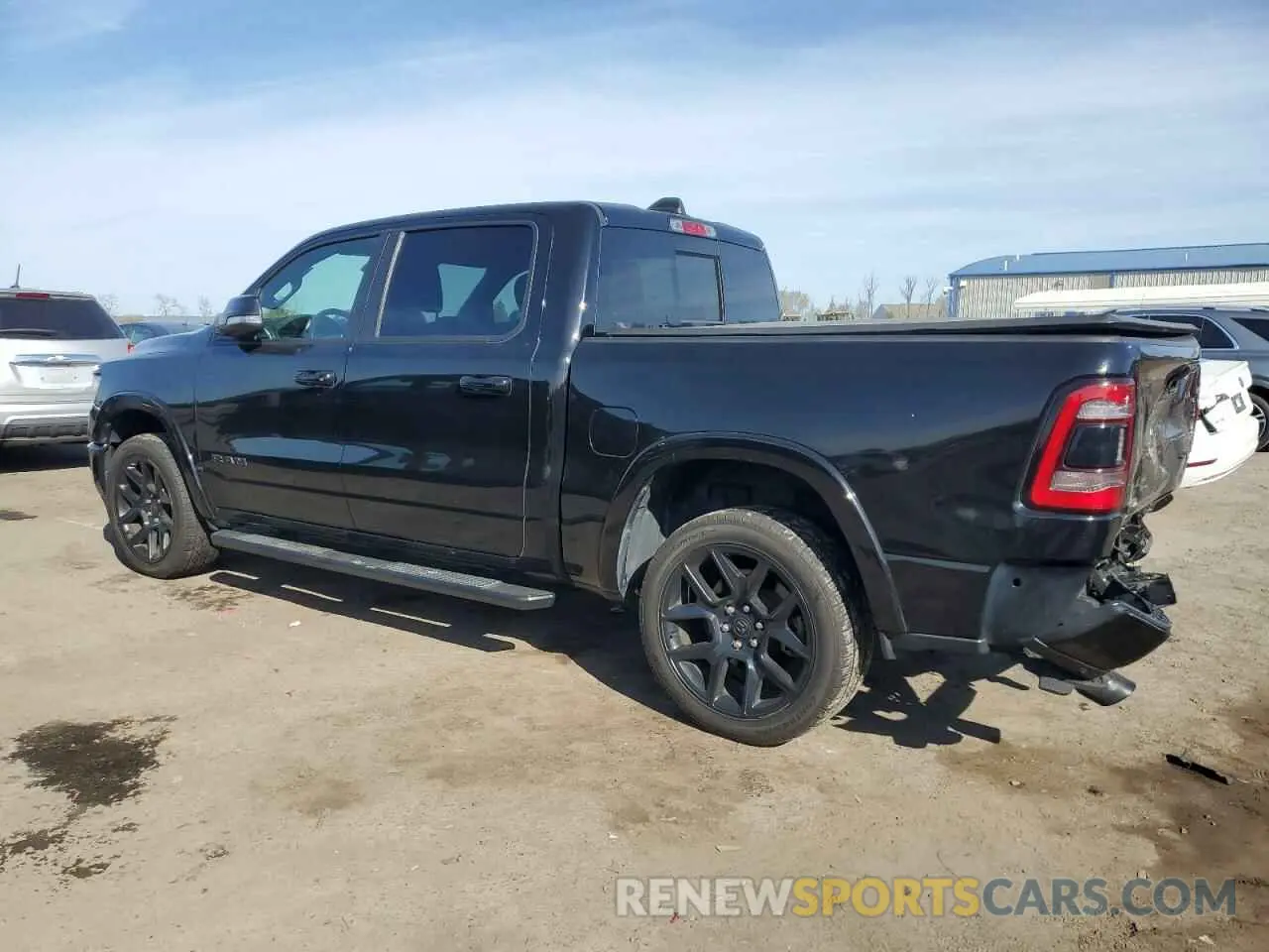 2 Photograph of a damaged car 1C6SRFJT3LN374448 RAM 1500 2020