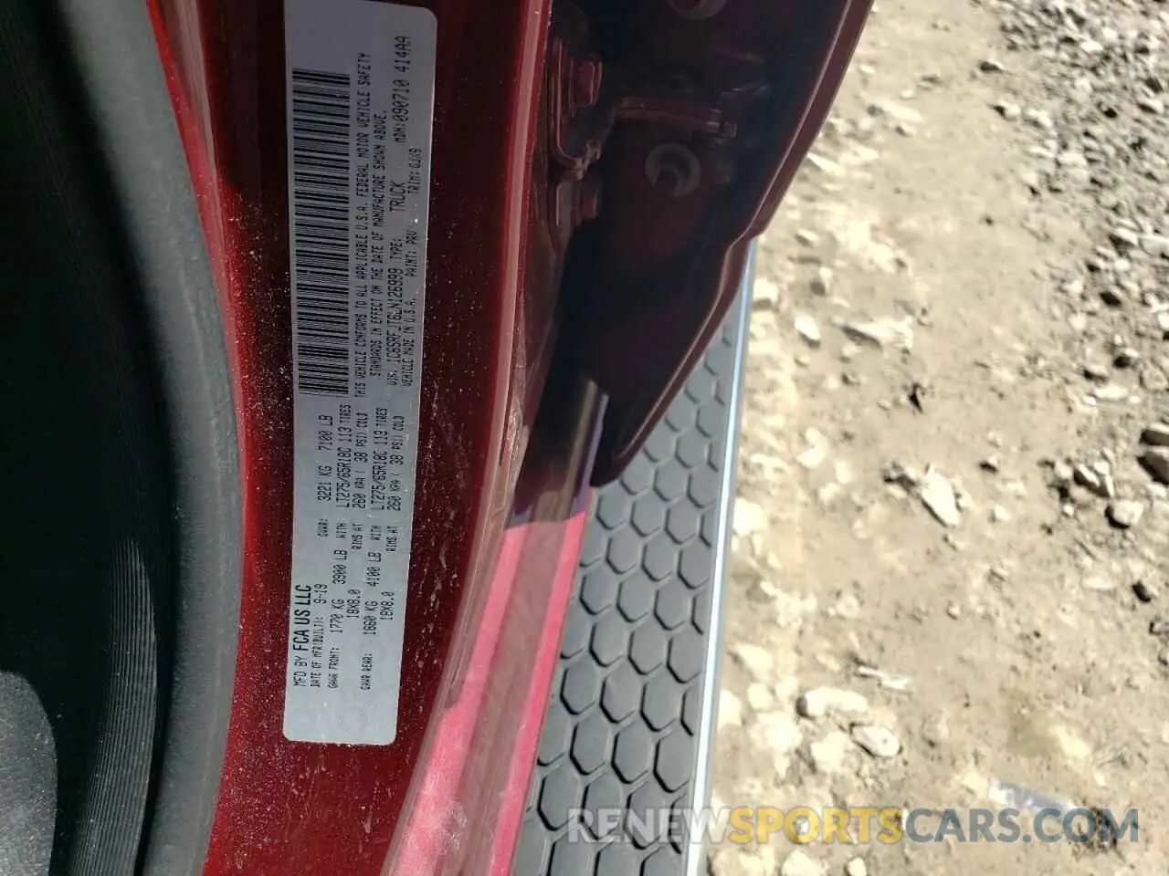 12 Photograph of a damaged car 1C6SRFJT6LN126999 RAM 1500 2020