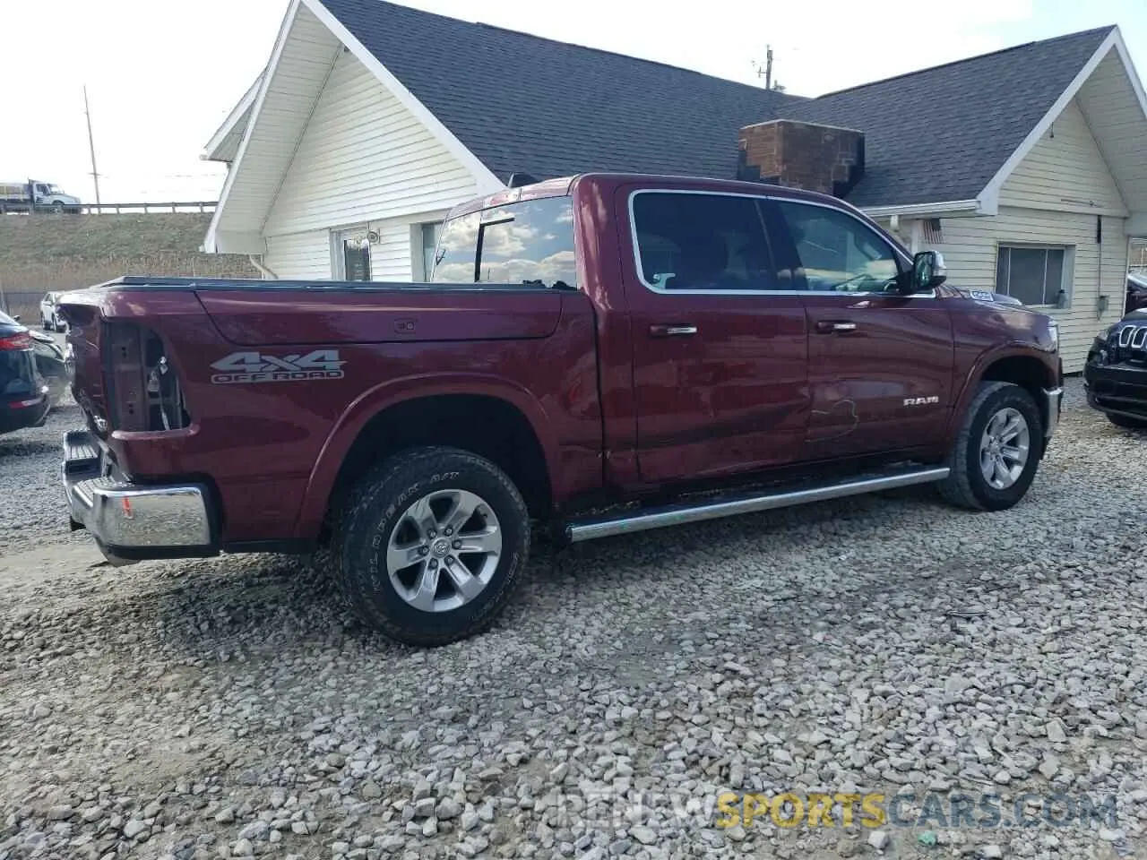 3 Photograph of a damaged car 1C6SRFJT6LN126999 RAM 1500 2020