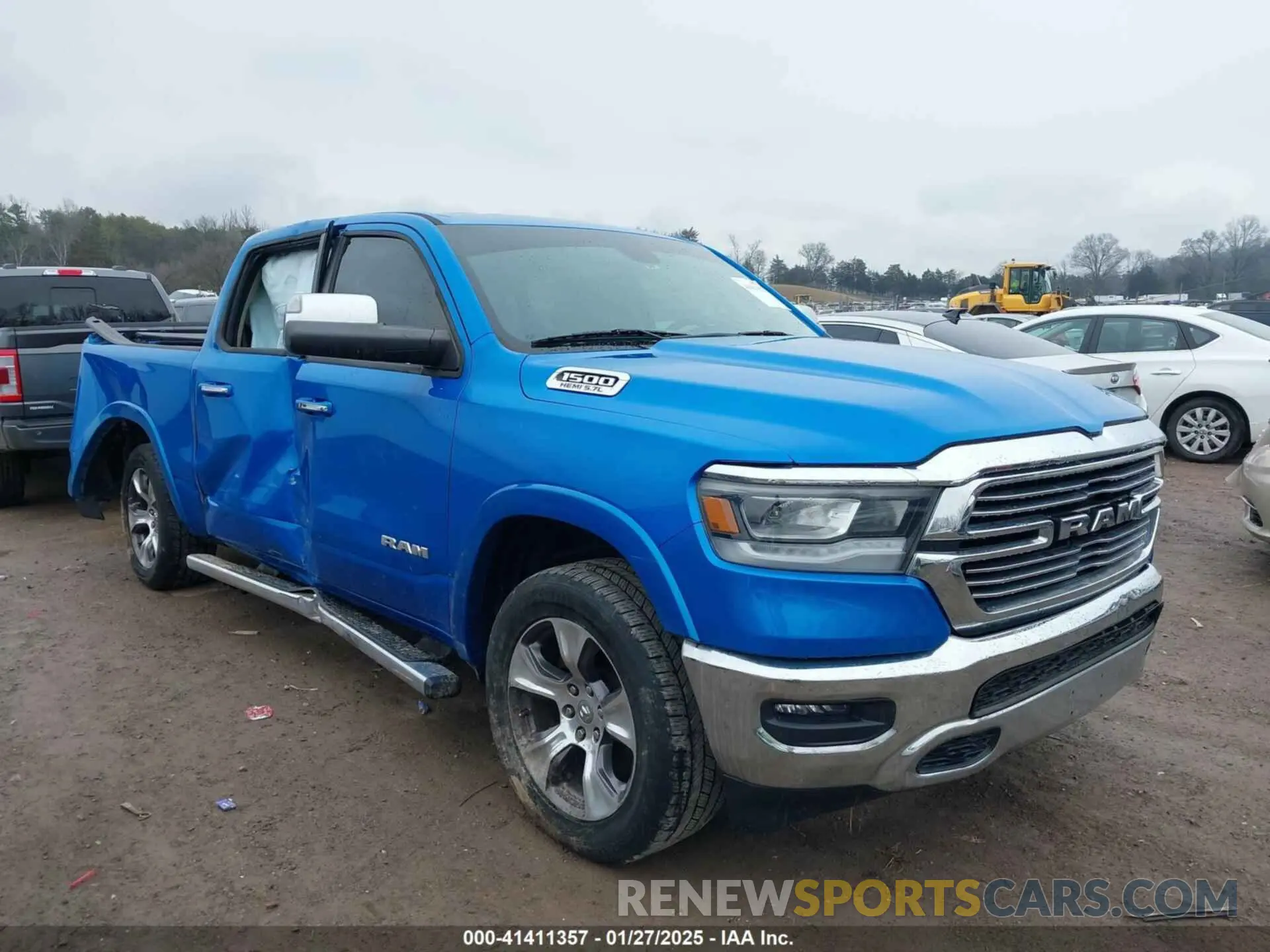 1 Photograph of a damaged car 1C6SRFJT7LN390801 RAM 1500 2020