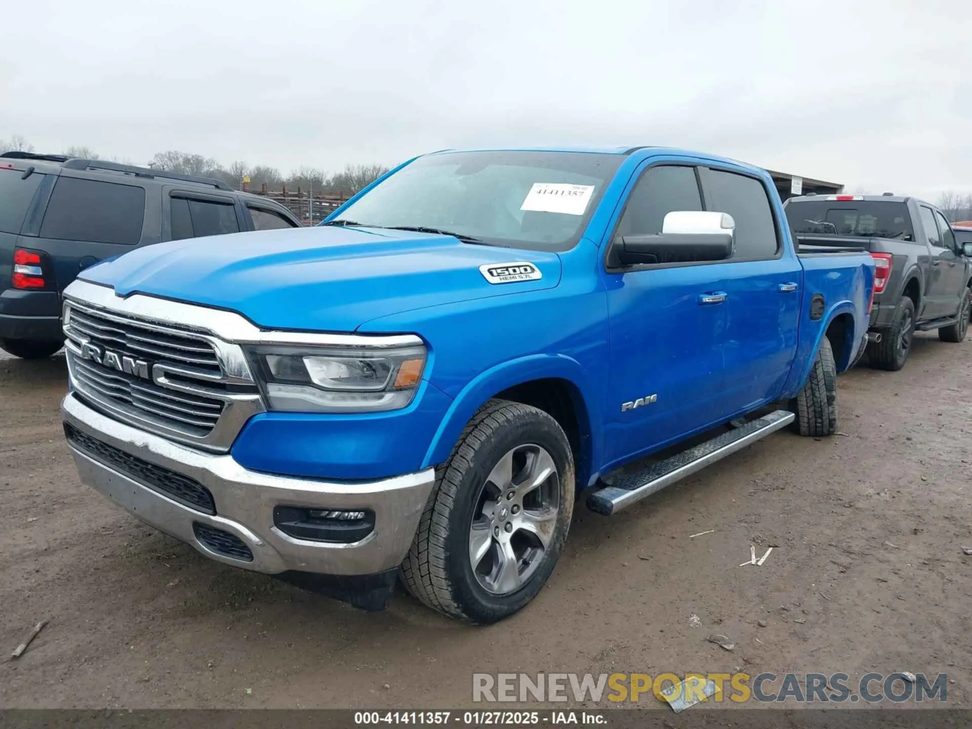 2 Photograph of a damaged car 1C6SRFJT7LN390801 RAM 1500 2020