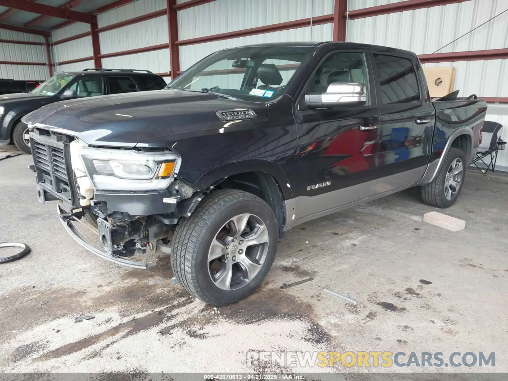 2 Photograph of a damaged car 1C6SRFJT7LN416460 RAM 1500 2020