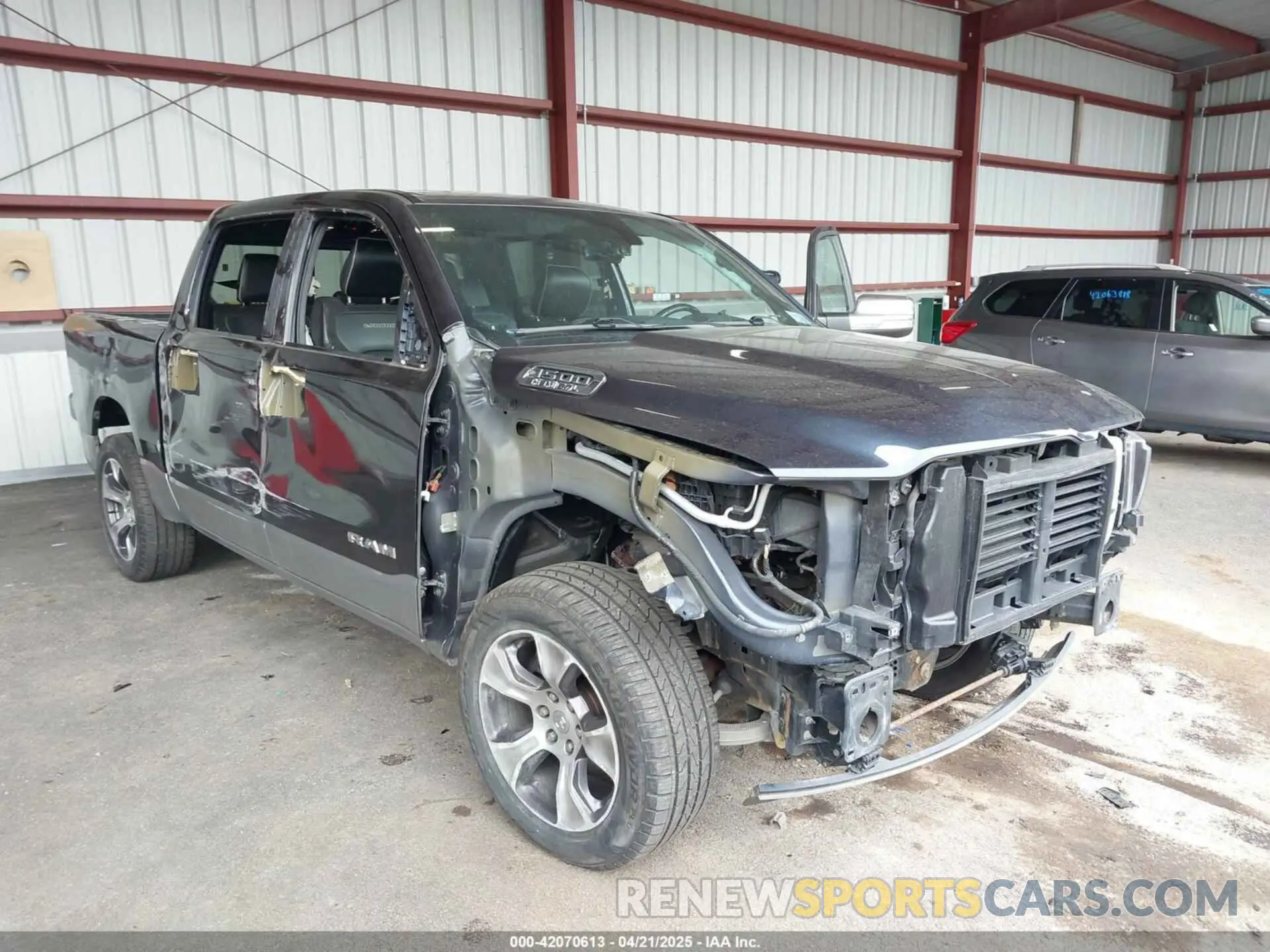 6 Photograph of a damaged car 1C6SRFJT7LN416460 RAM 1500 2020