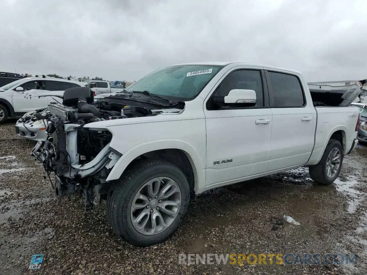 1 Photograph of a damaged car 1C6SRFJT9LN143232 RAM 1500 2020