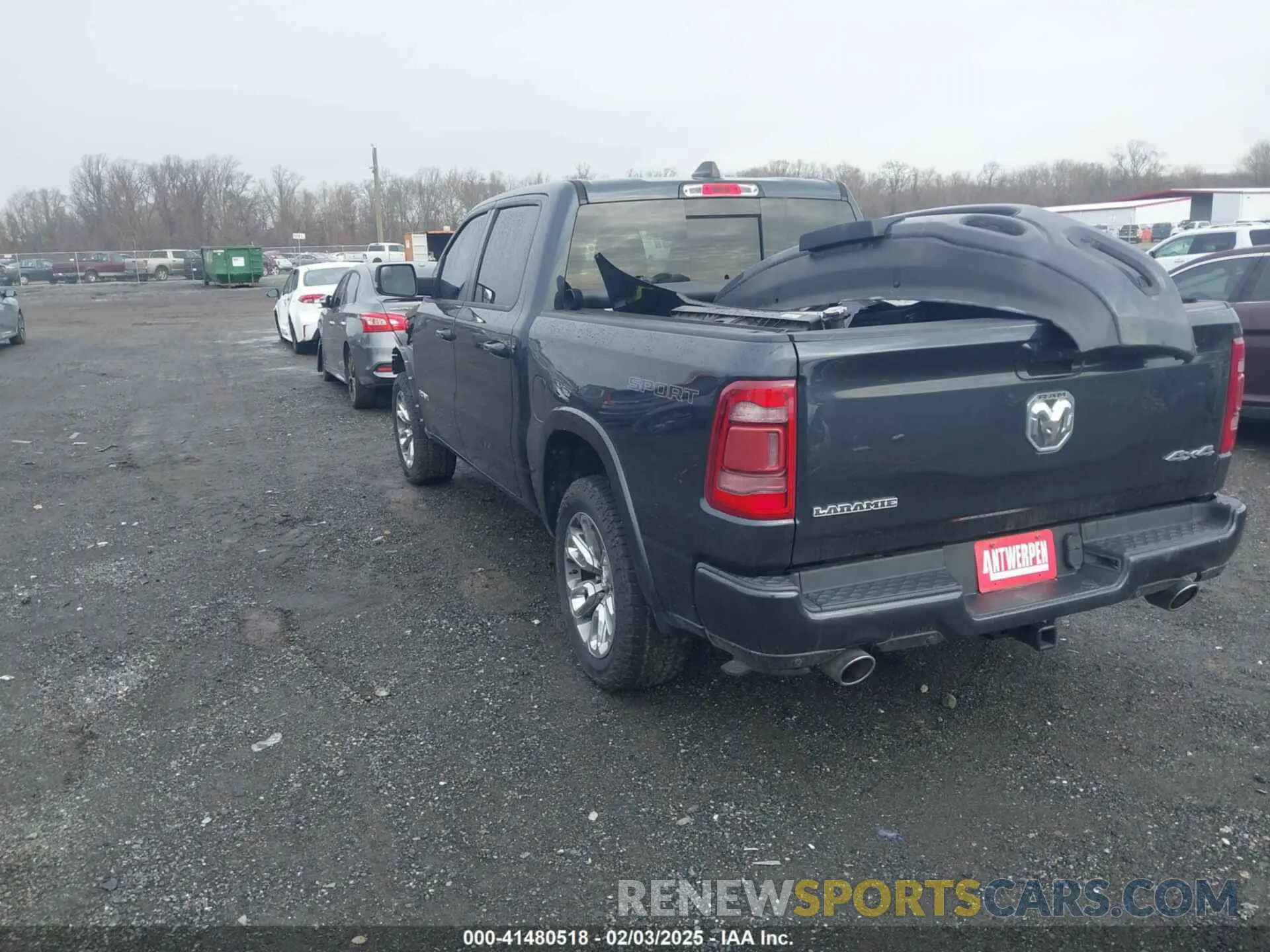 3 Фотография поврежденного автомобиля 1C6SRFJT9LN403497 RAM 1500 2020