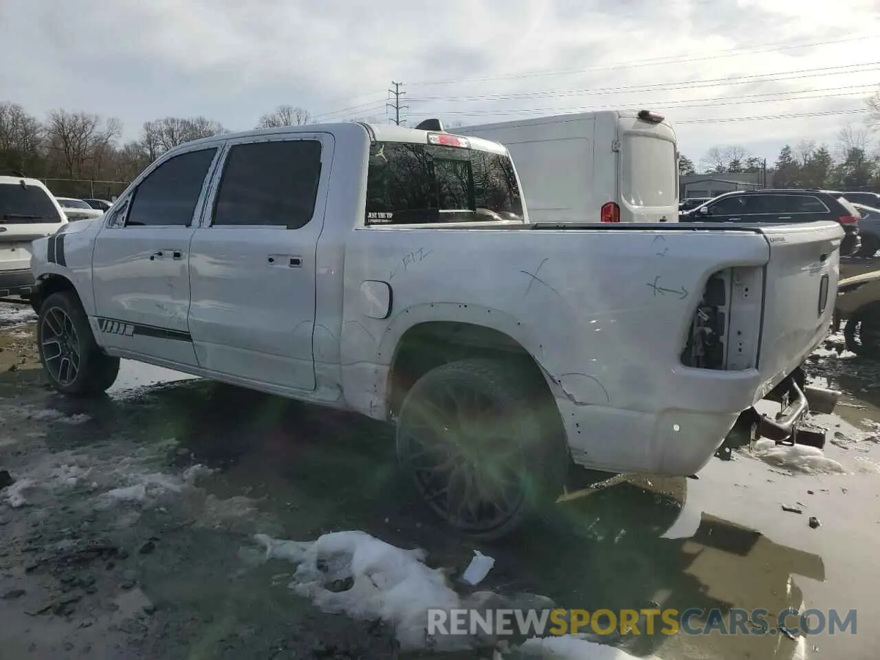 2 Photograph of a damaged car 1C6SRFJT9LN404455 RAM 1500 2020