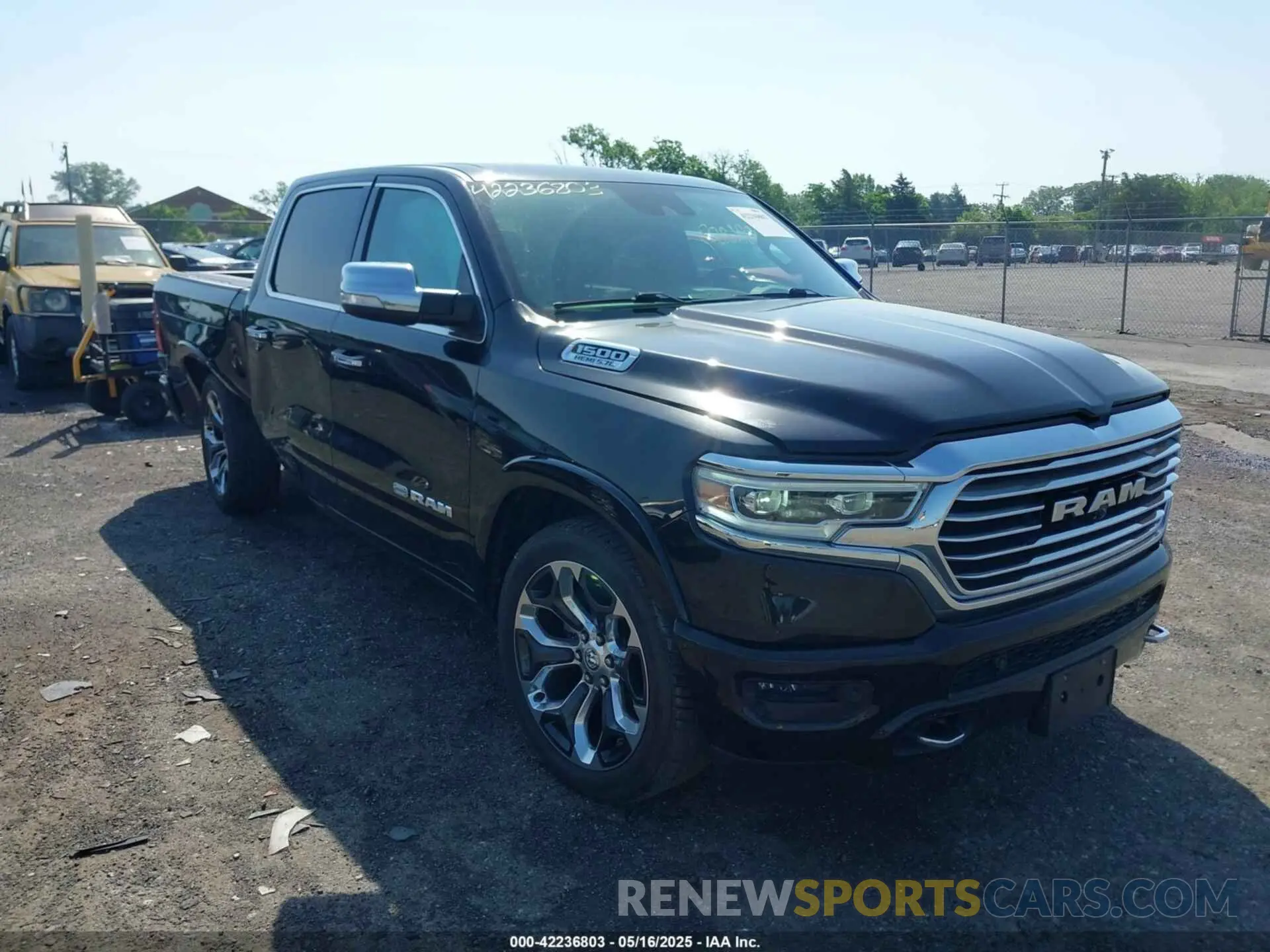 1 Photograph of a damaged car 1C6SRFKT5LN117418 RAM 1500 2020