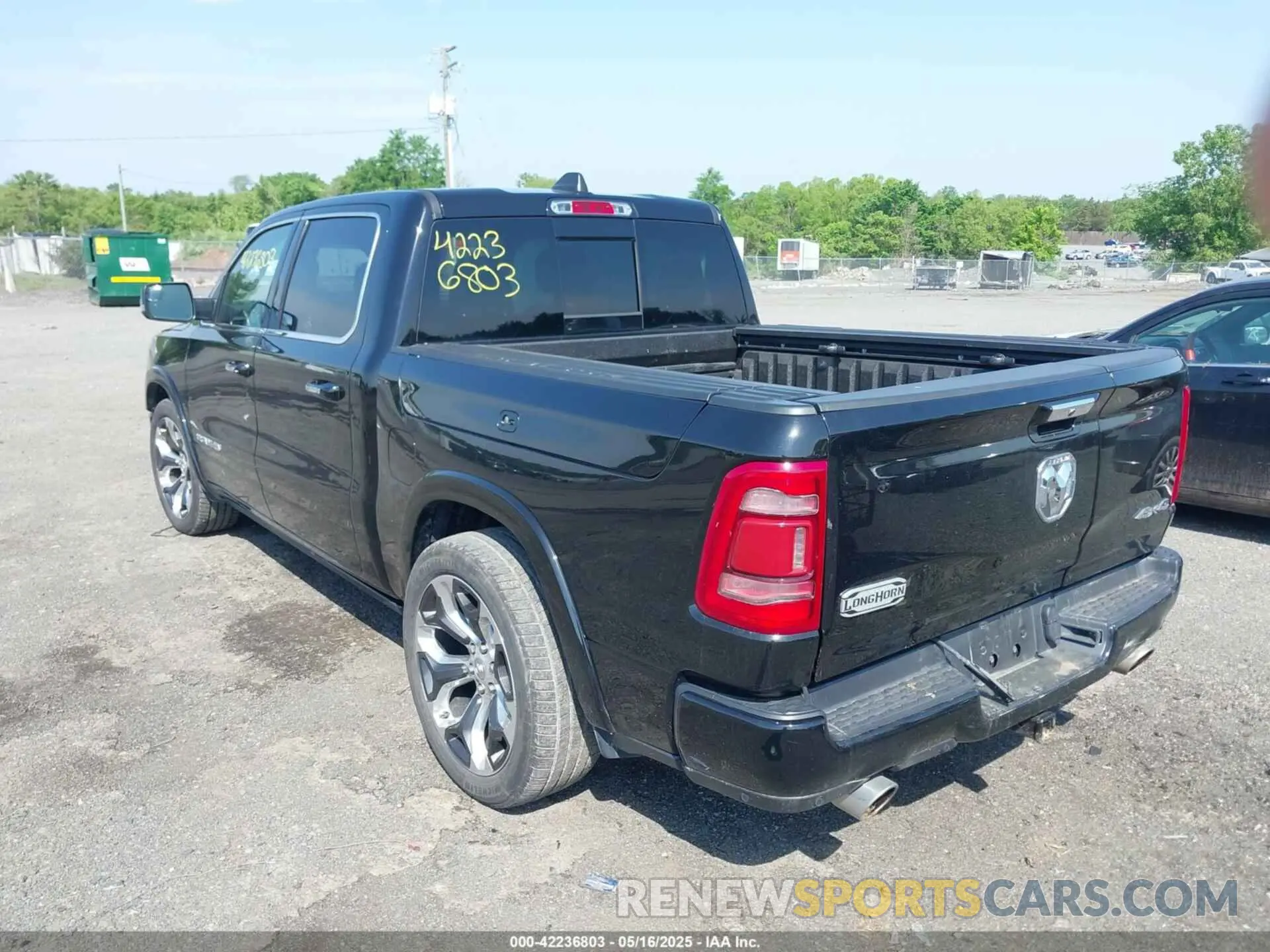 3 Photograph of a damaged car 1C6SRFKT5LN117418 RAM 1500 2020