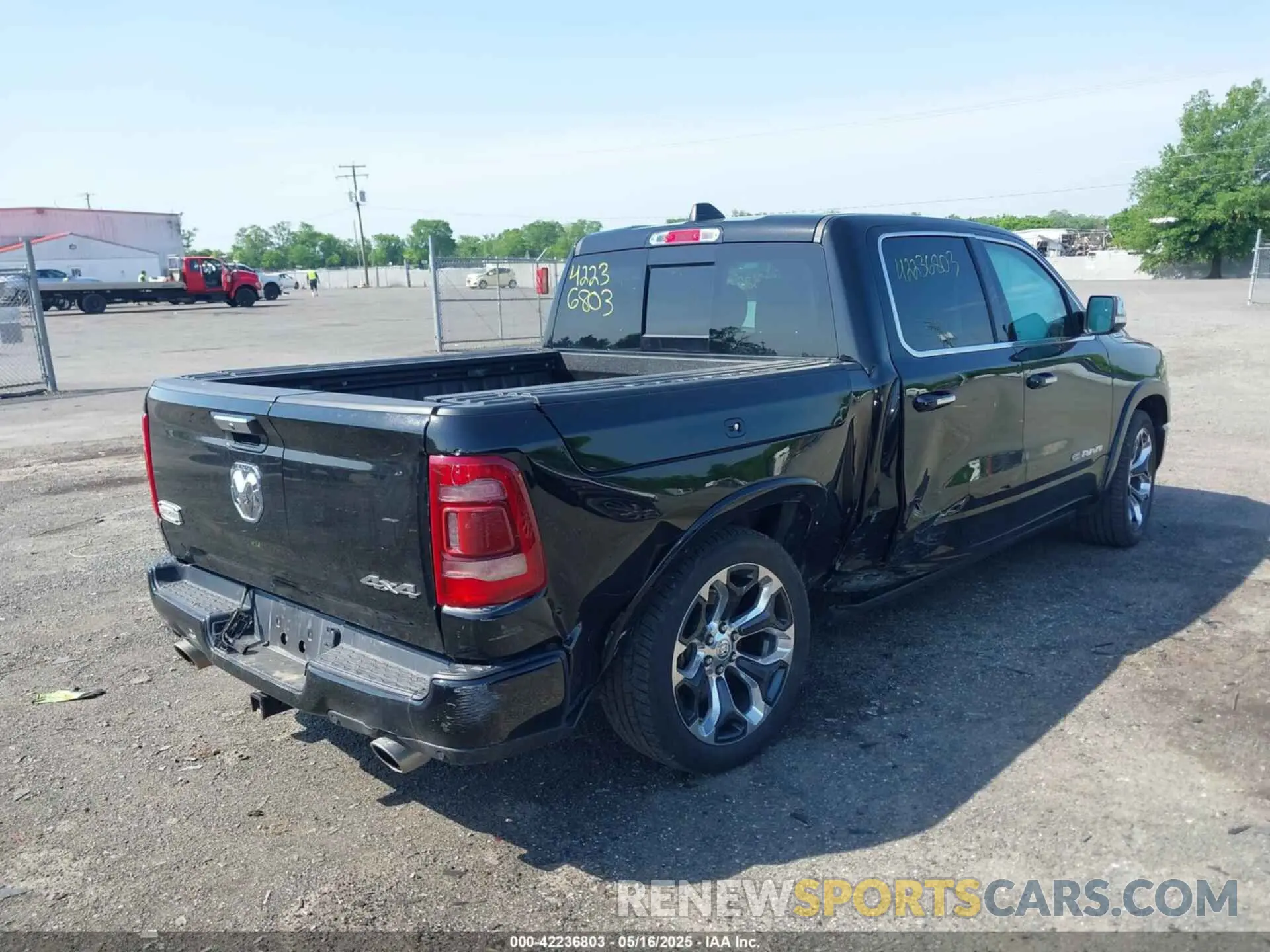 4 Photograph of a damaged car 1C6SRFKT5LN117418 RAM 1500 2020
