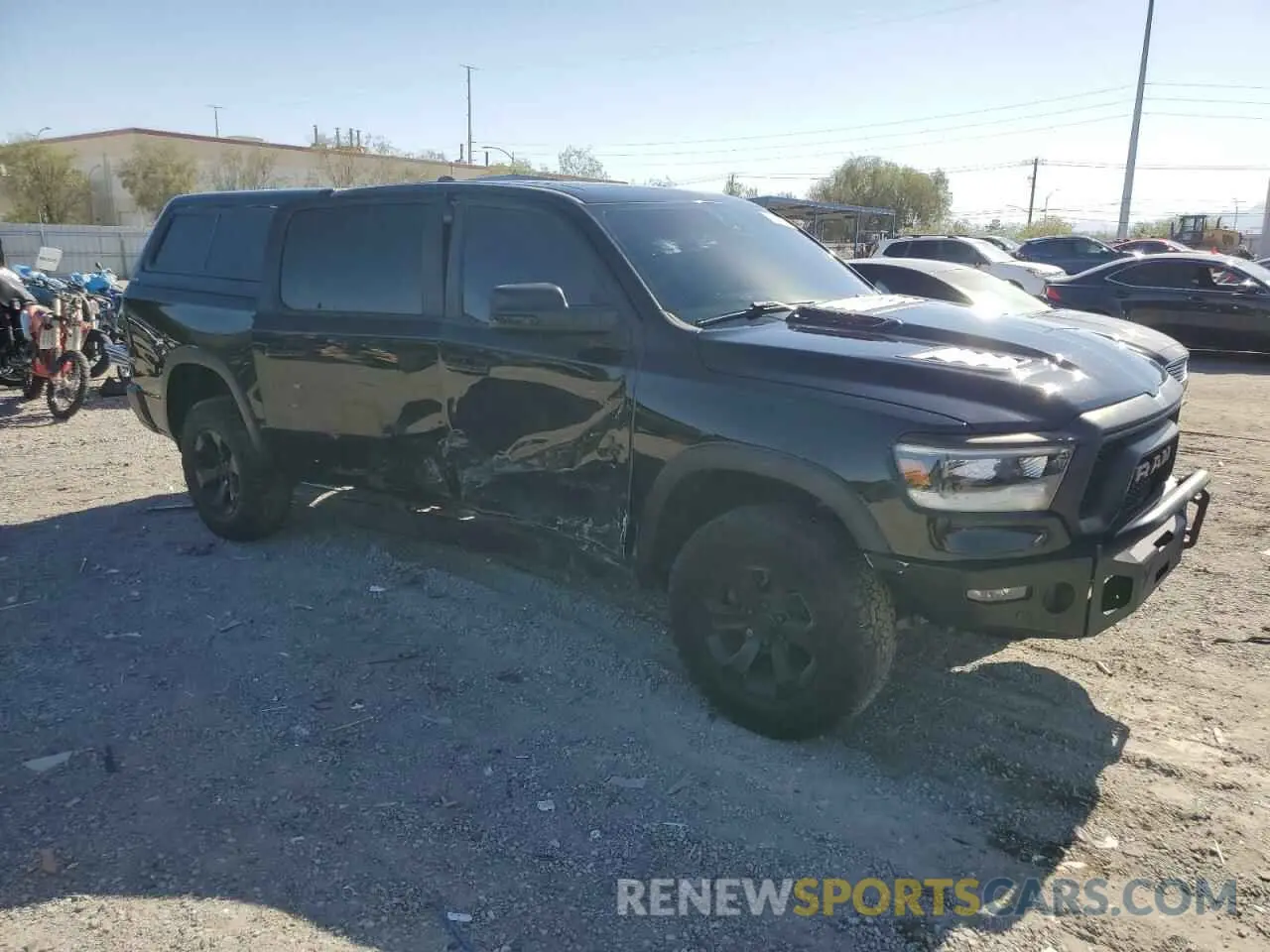 4 Photograph of a damaged car 1C6SRFLM6LN286161 RAM 1500 2020
