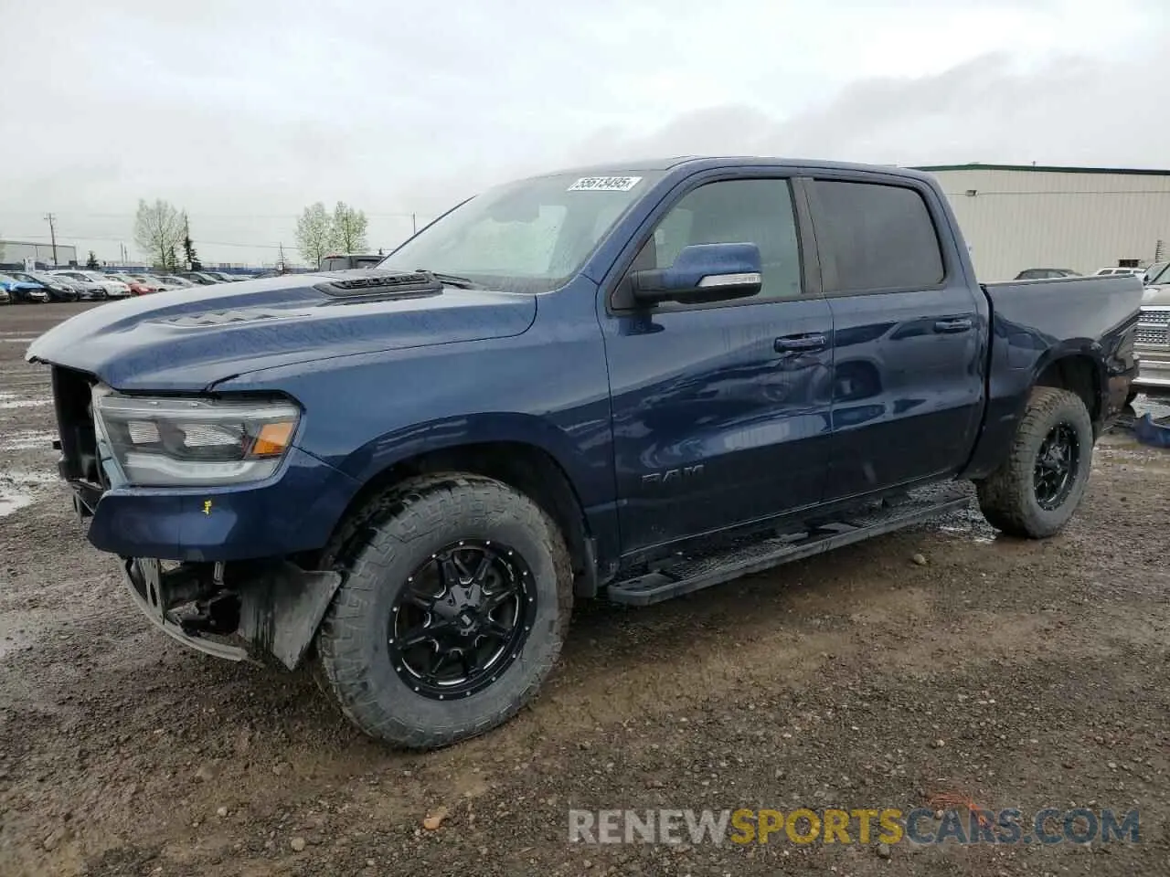 1 Photograph of a damaged car 1C6SRFLT0LN220681 RAM 1500 2020