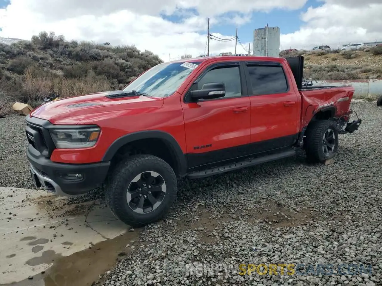 1 Photograph of a damaged car 1C6SRFLT3LN356786 RAM 1500 2020