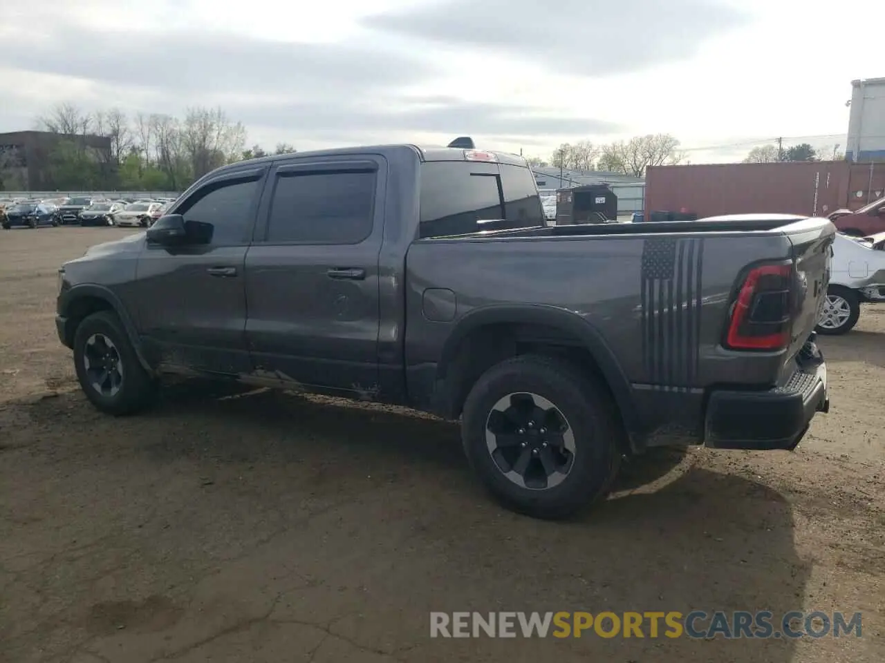 2 Photograph of a damaged car 1C6SRFLT5LN154225 RAM 1500 2020