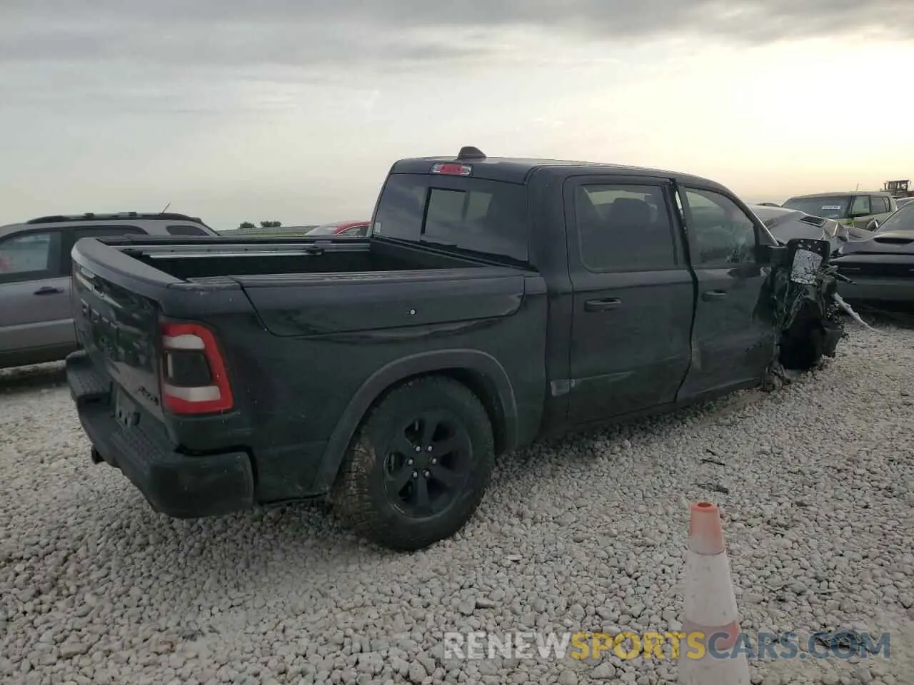 3 Photograph of a damaged car 1C6SRFLT7LN218944 RAM 1500 2020
