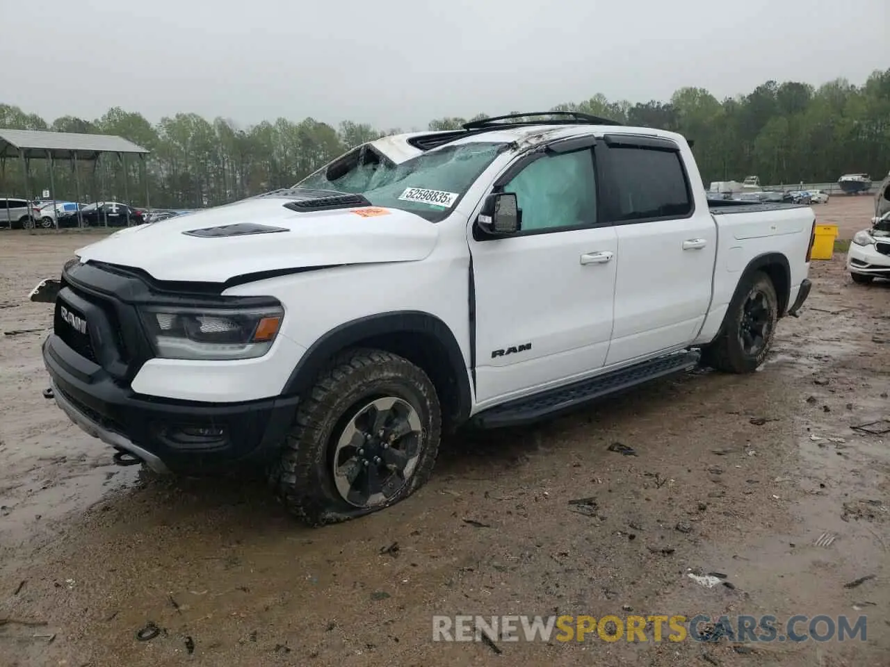 1 Фотография поврежденного автомобиля 1C6SRFLT9LN356100 RAM 1500 2020
