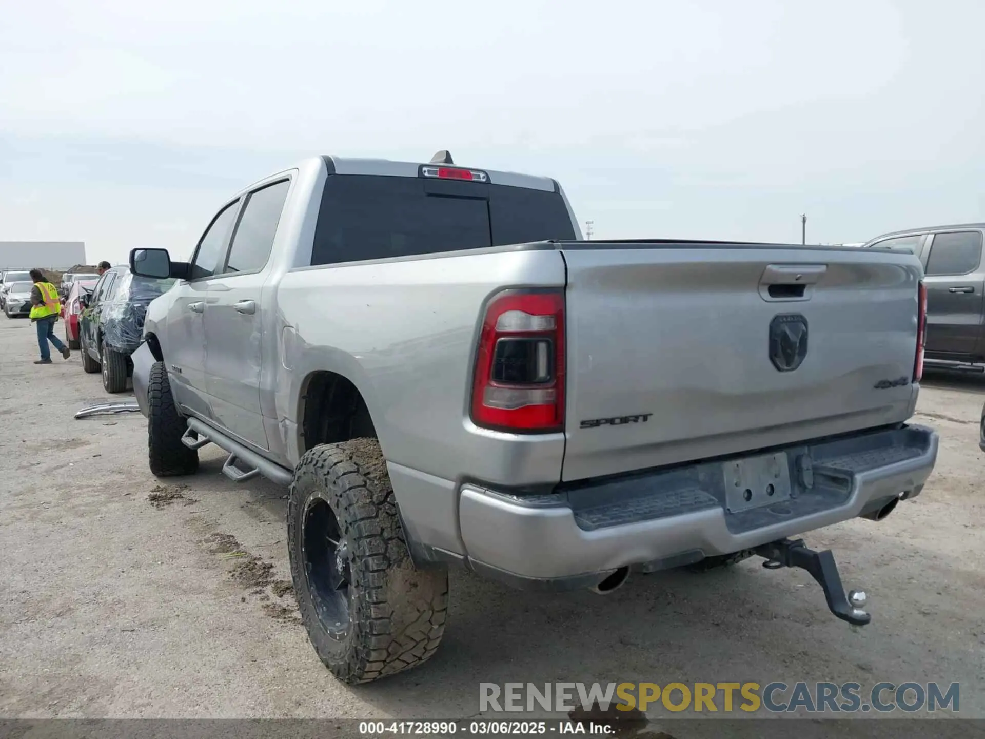 3 Photograph of a damaged car 1C6SRFLTXLN174812 RAM 1500 2020