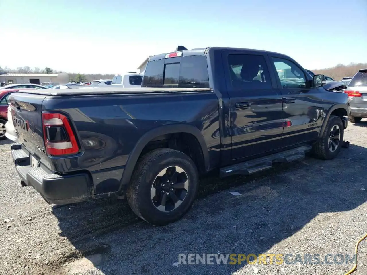 3 Photograph of a damaged car 1C6SRFLTXLN342707 RAM 1500 2020