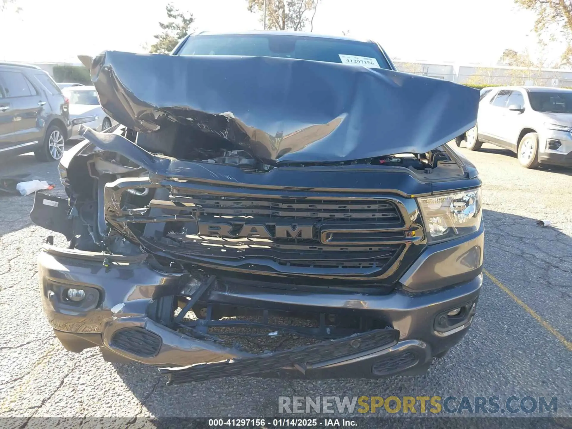 6 Photograph of a damaged car 1C6SRFMT6LN118624 RAM 1500 2020
