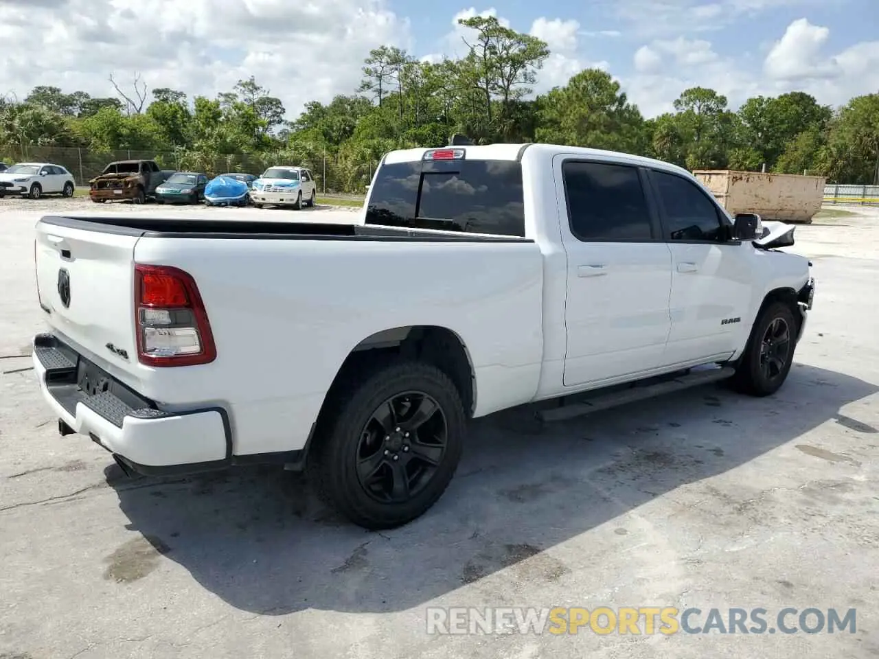 3 Photograph of a damaged car 1C6SRFMT8LN182860 RAM 1500 2020