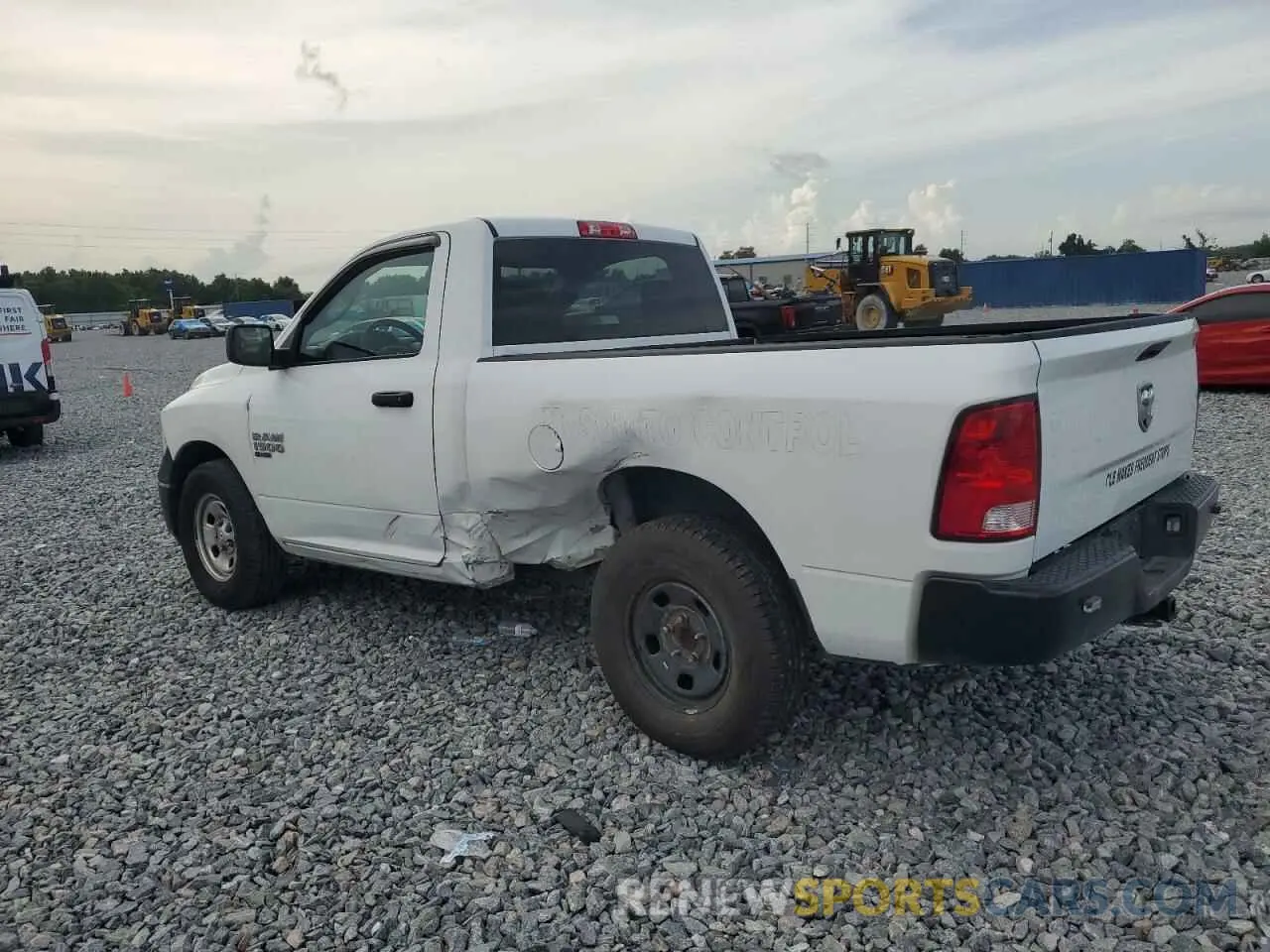 2 Фотография поврежденного автомобиля 3C6JR6AG8LG210913 RAM 1500 2020