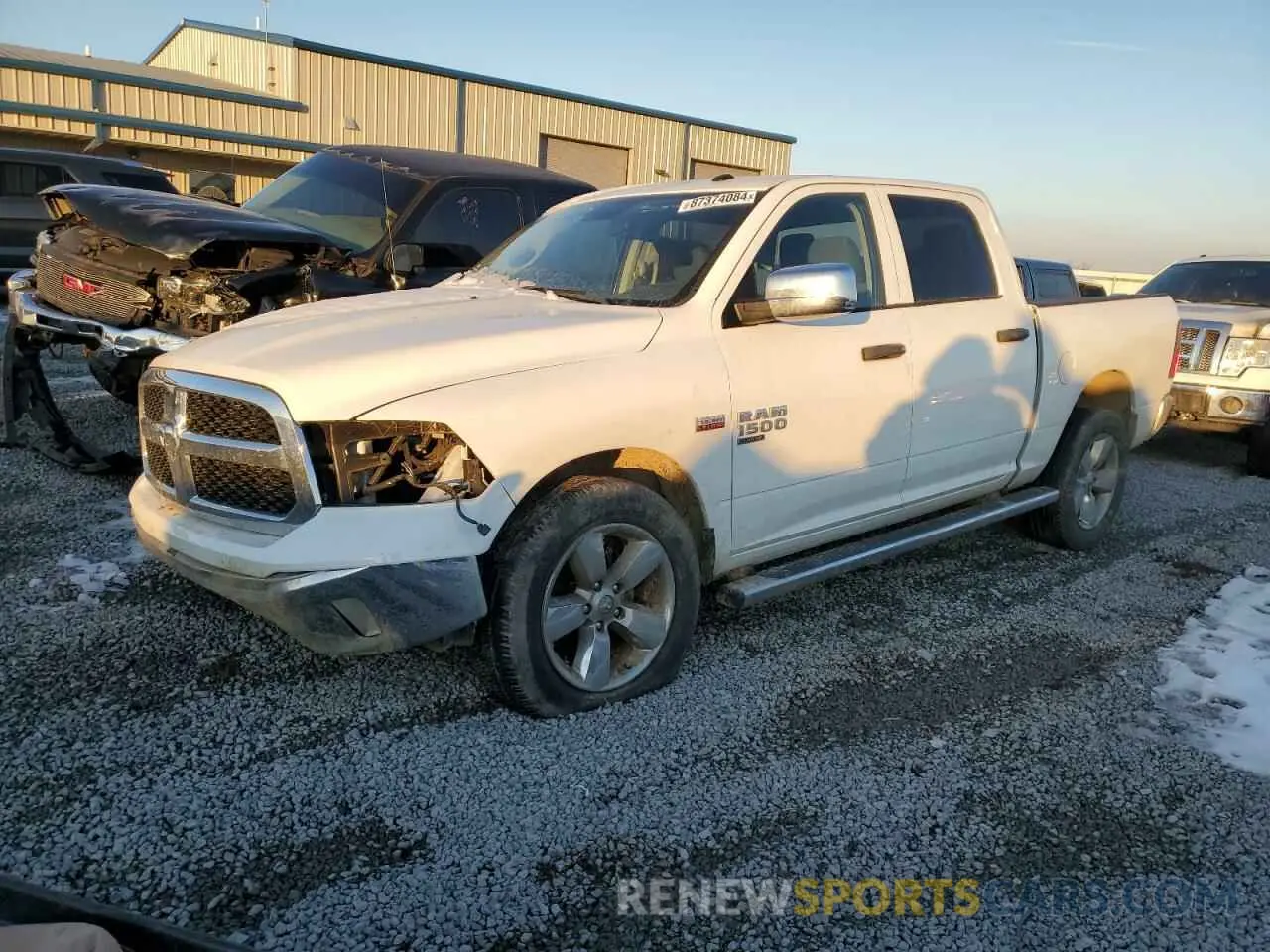 1 Photograph of a damaged car 3C6RR7KT4LG134238 RAM 1500 2020