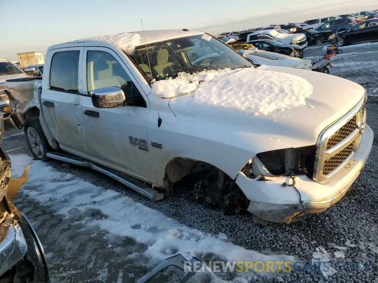 4 Photograph of a damaged car 3C6RR7KT4LG134238 RAM 1500 2020