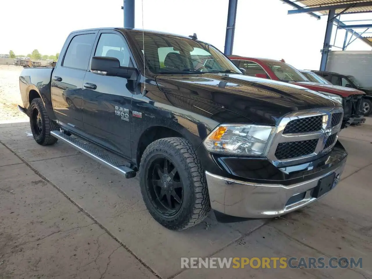 4 Photograph of a damaged car 3C6RR7LT8LG160873 RAM 1500 2020