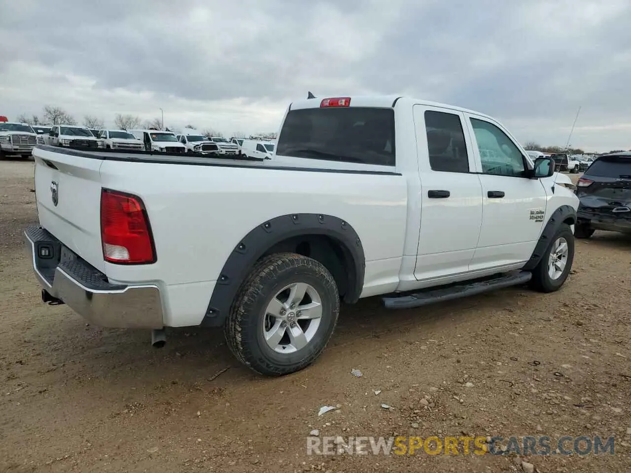 3 Фотография поврежденного автомобиля 1C6RR6FG3MS521249 RAM 1500 2021