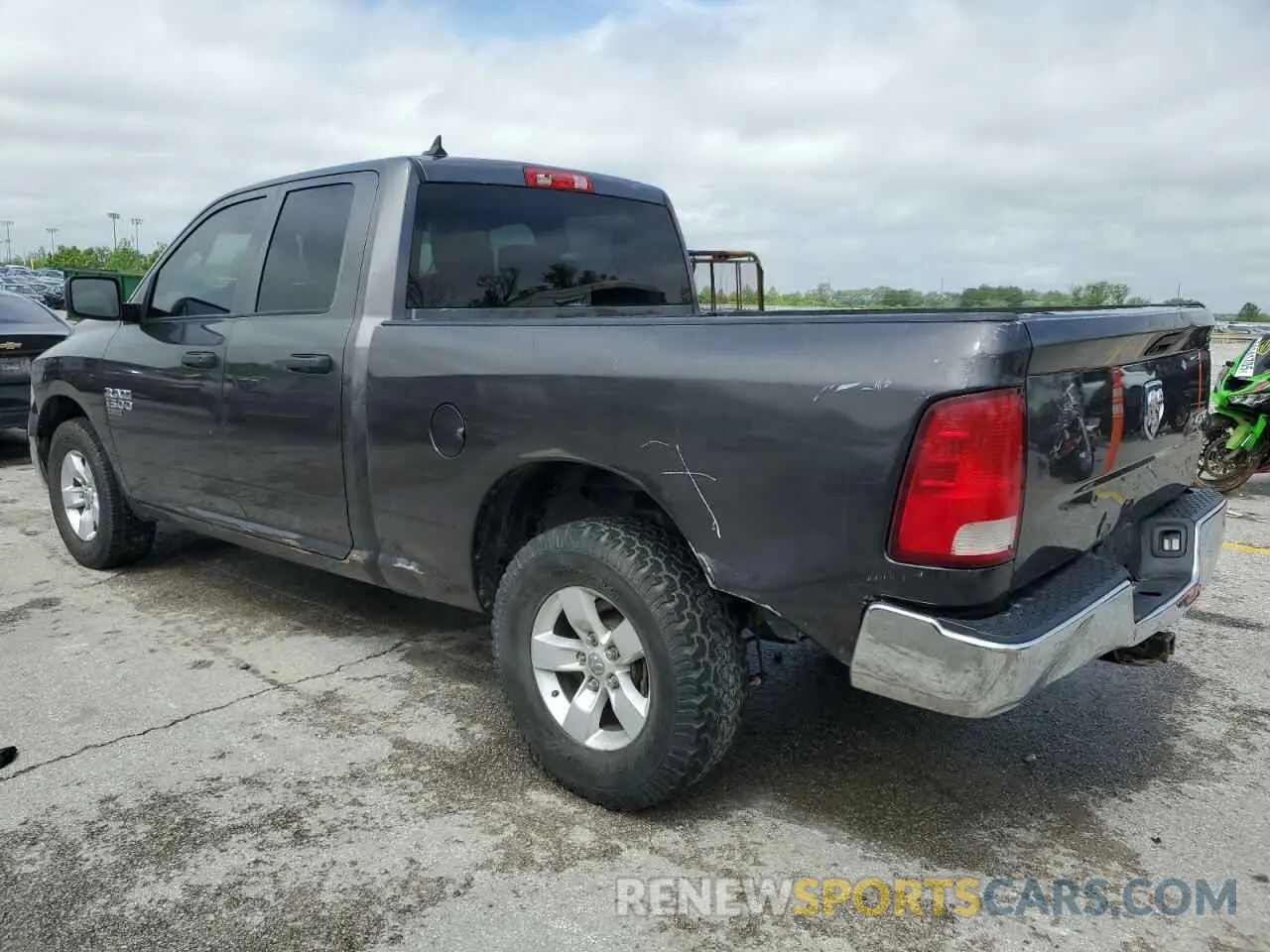 2 Photograph of a damaged car 1C6RR6FG6MS508639 RAM 1500 2021
