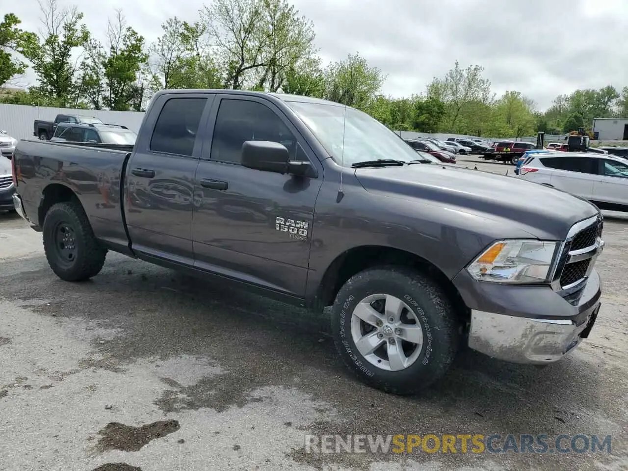 4 Photograph of a damaged car 1C6RR6FG6MS508639 RAM 1500 2021