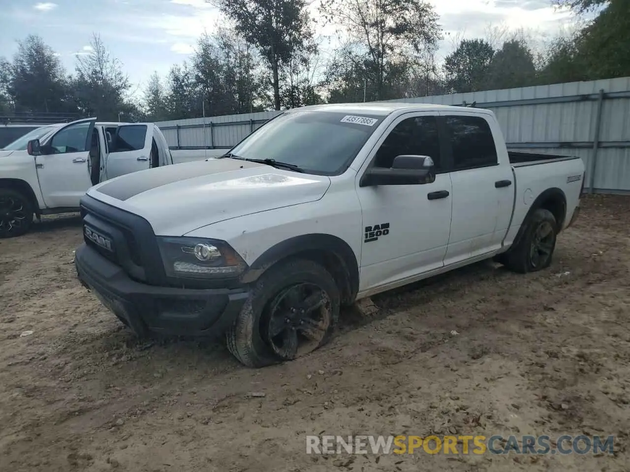 1 Photograph of a damaged car 1C6RR6LG3MS502981 RAM 1500 2021