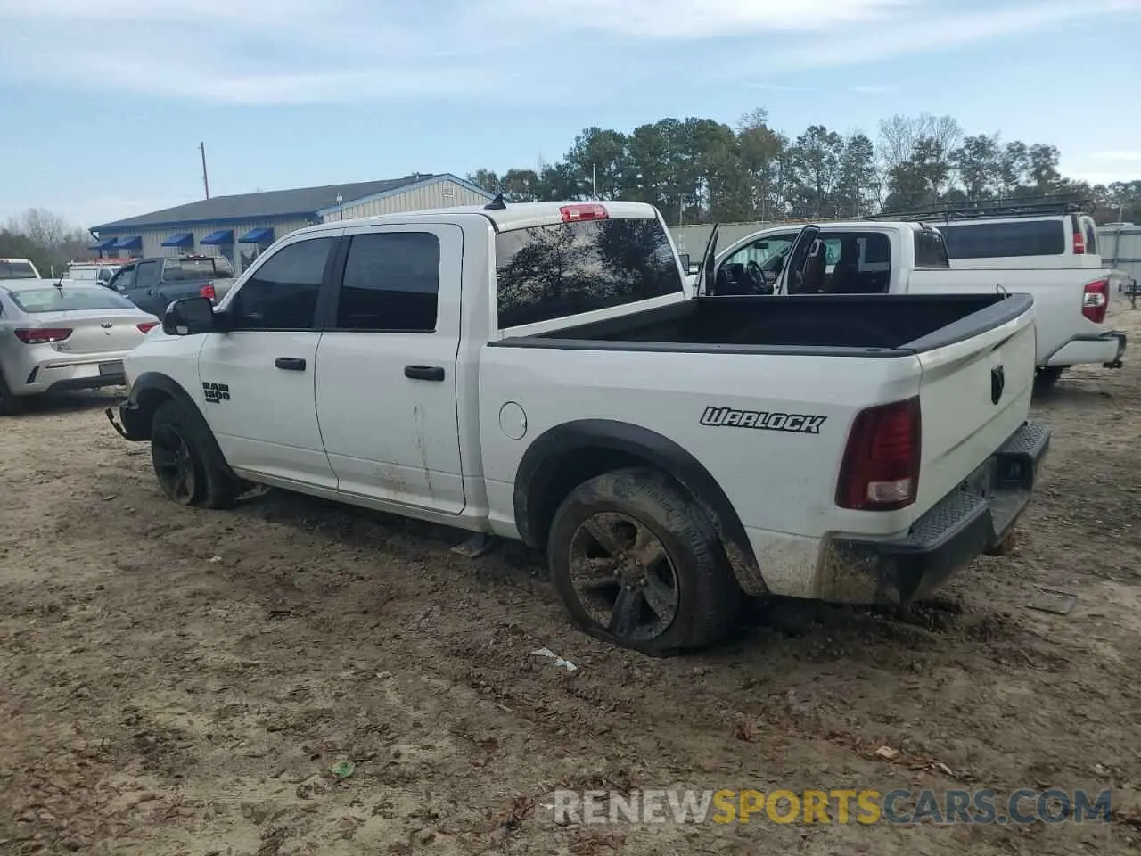 2 Photograph of a damaged car 1C6RR6LG3MS502981 RAM 1500 2021