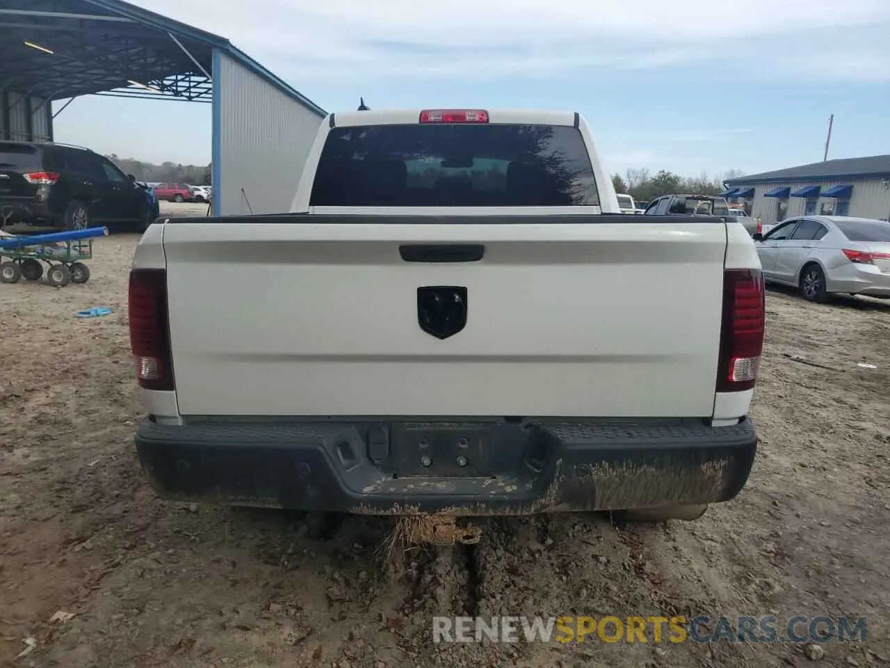 6 Photograph of a damaged car 1C6RR6LG3MS502981 RAM 1500 2021