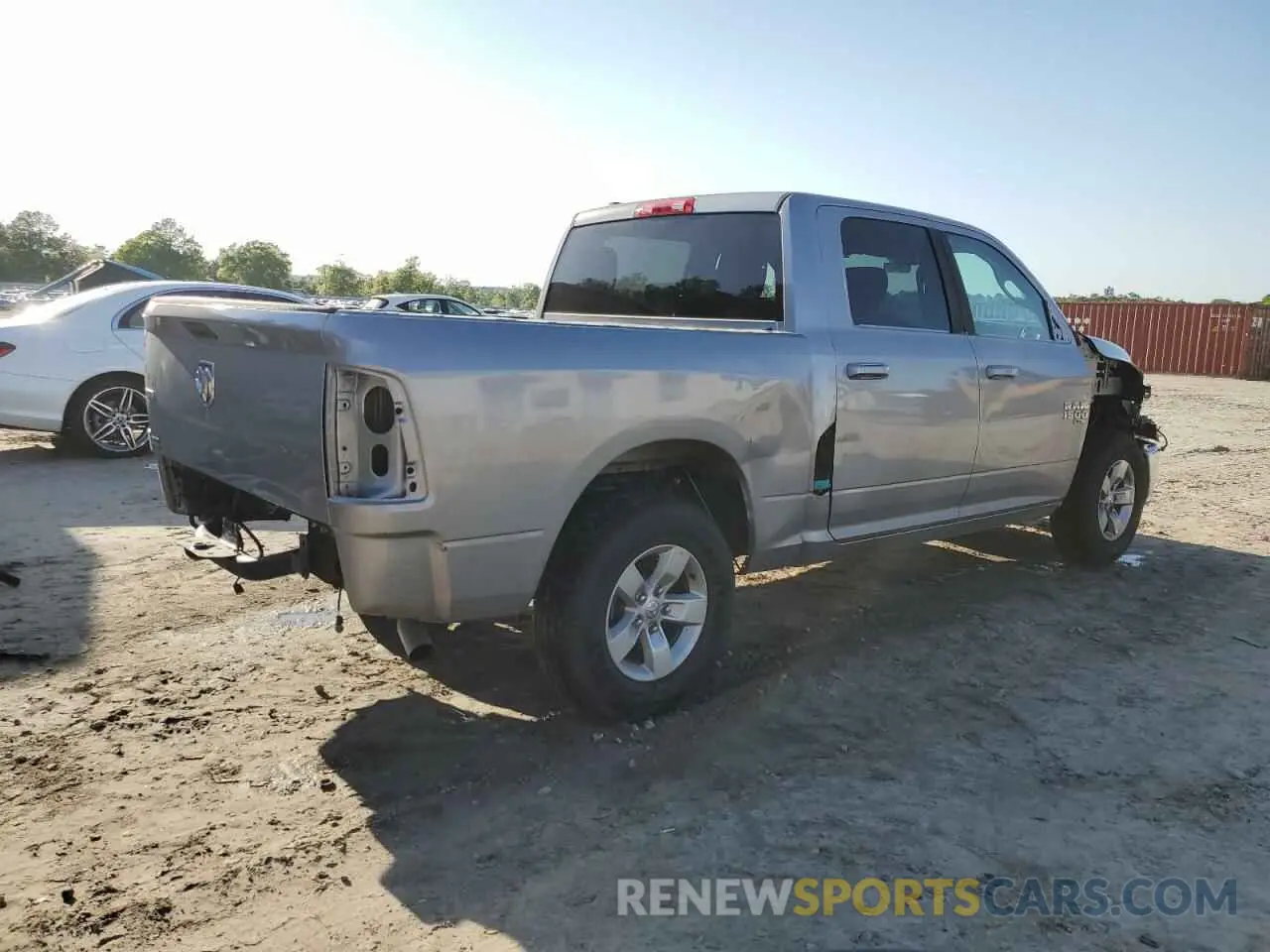 3 Photograph of a damaged car 1C6RR6LGXMS531748 RAM 1500 2021