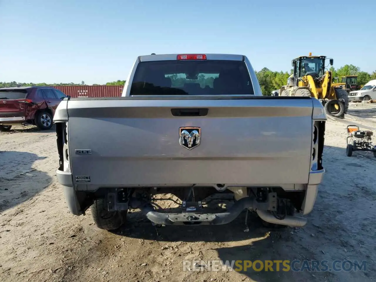 6 Photograph of a damaged car 1C6RR6LGXMS531748 RAM 1500 2021