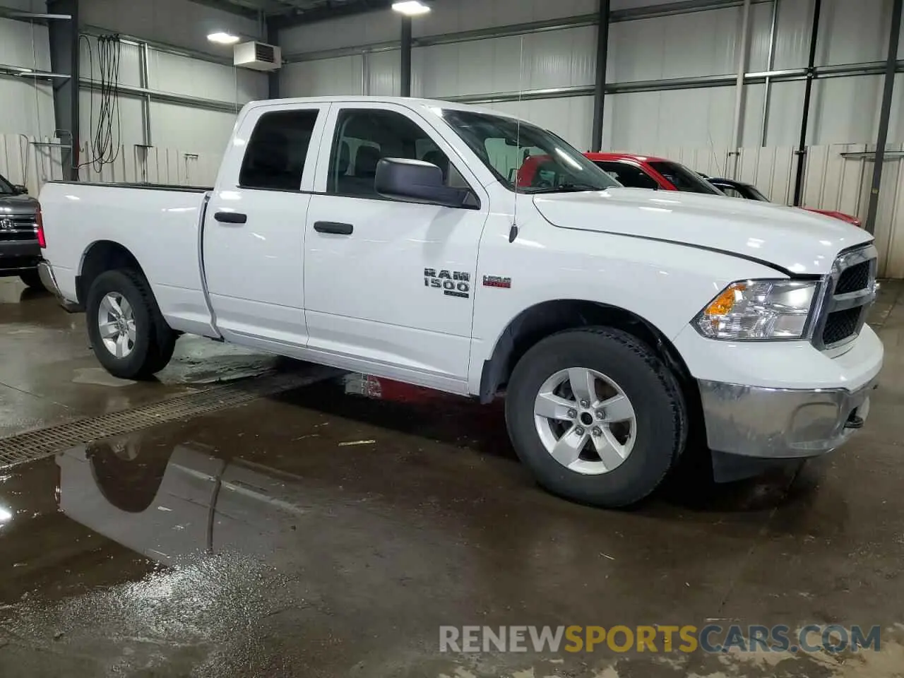 4 Photograph of a damaged car 1C6RR7FT5MS573727 RAM 1500 2021